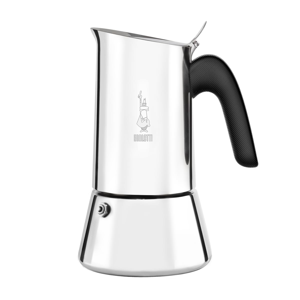 Bialetti Venus Caffettiera in Acciaio Inox 6 Tazze, Argento