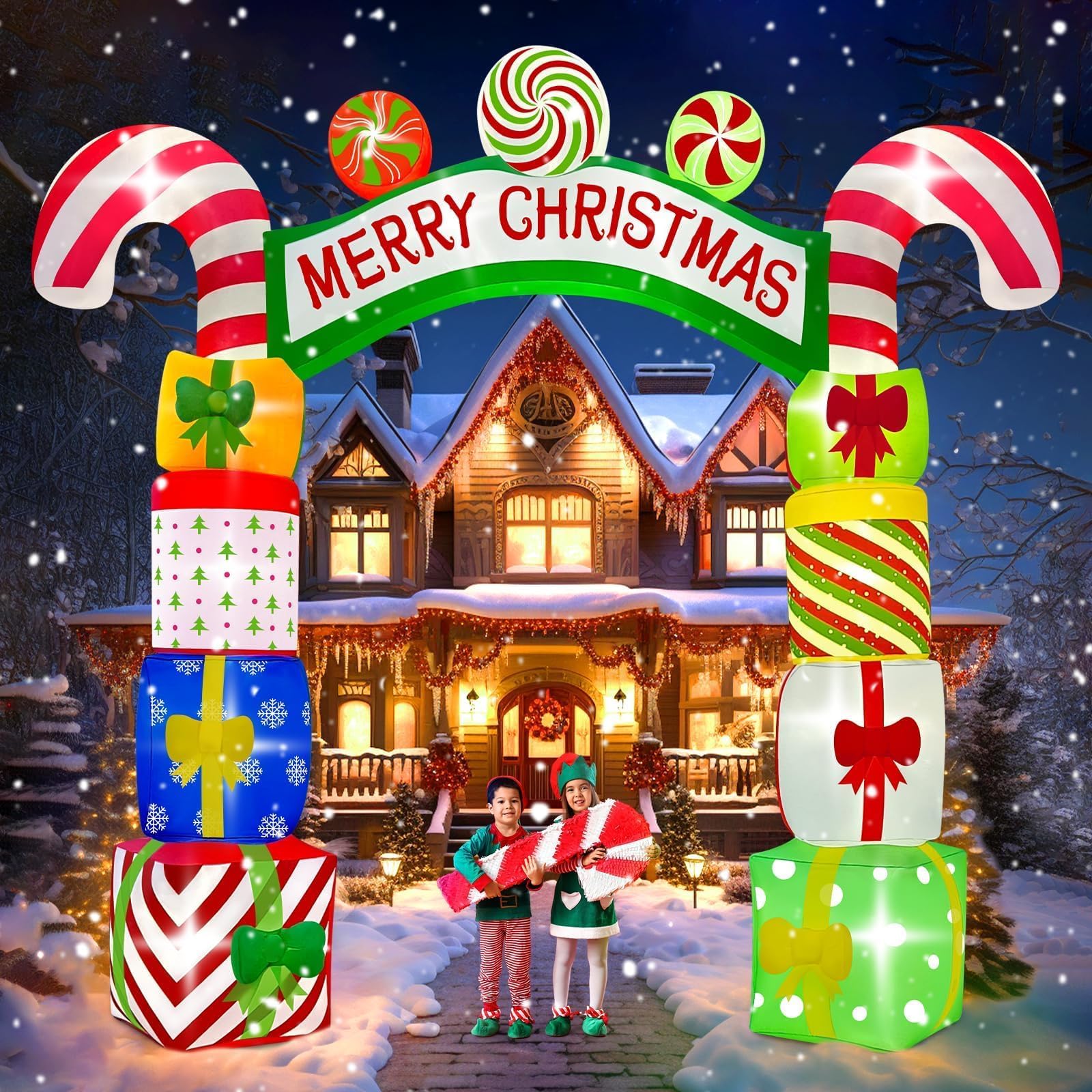 Kalolary Decorazione Gonfiabile di Natale 10 Piedi