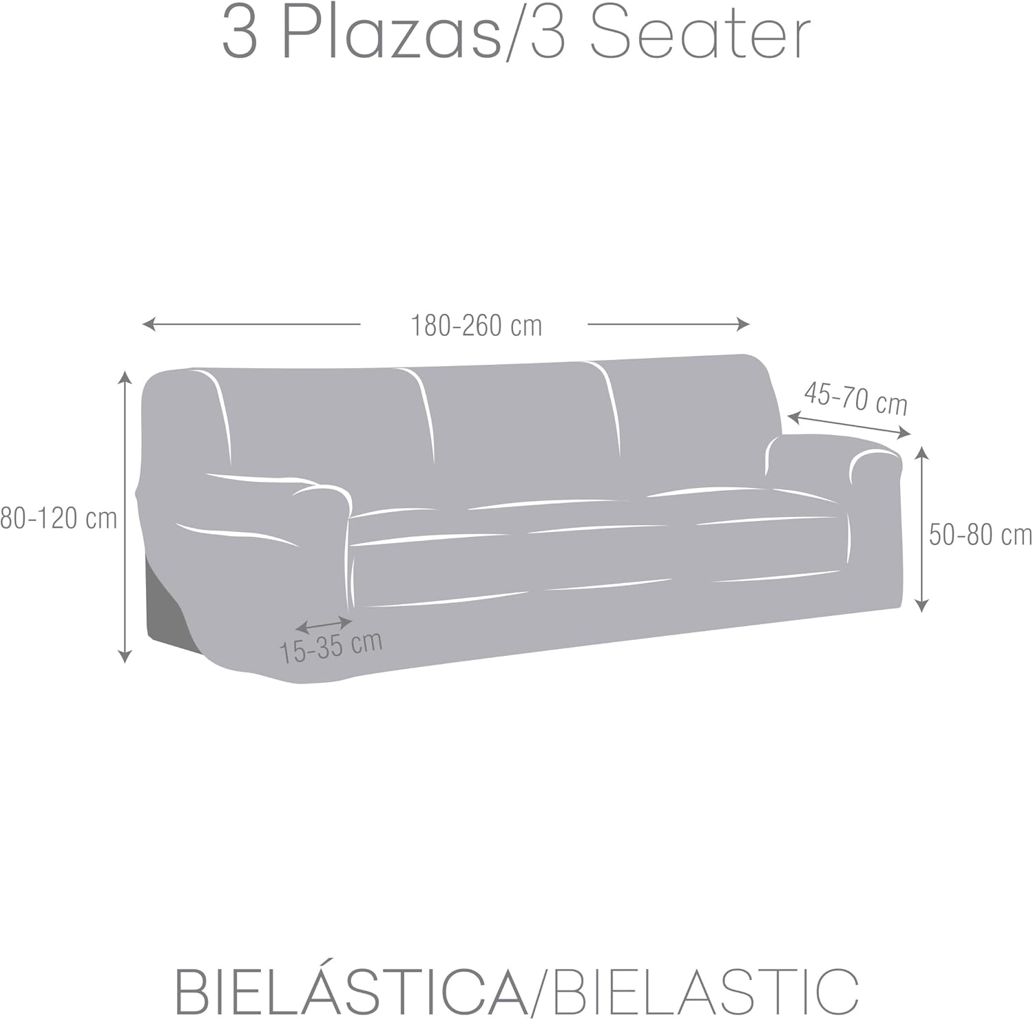 FUNDAS DE SOFA MOD/7 PREMIUM JAZ 3 PLZ - immagine 3