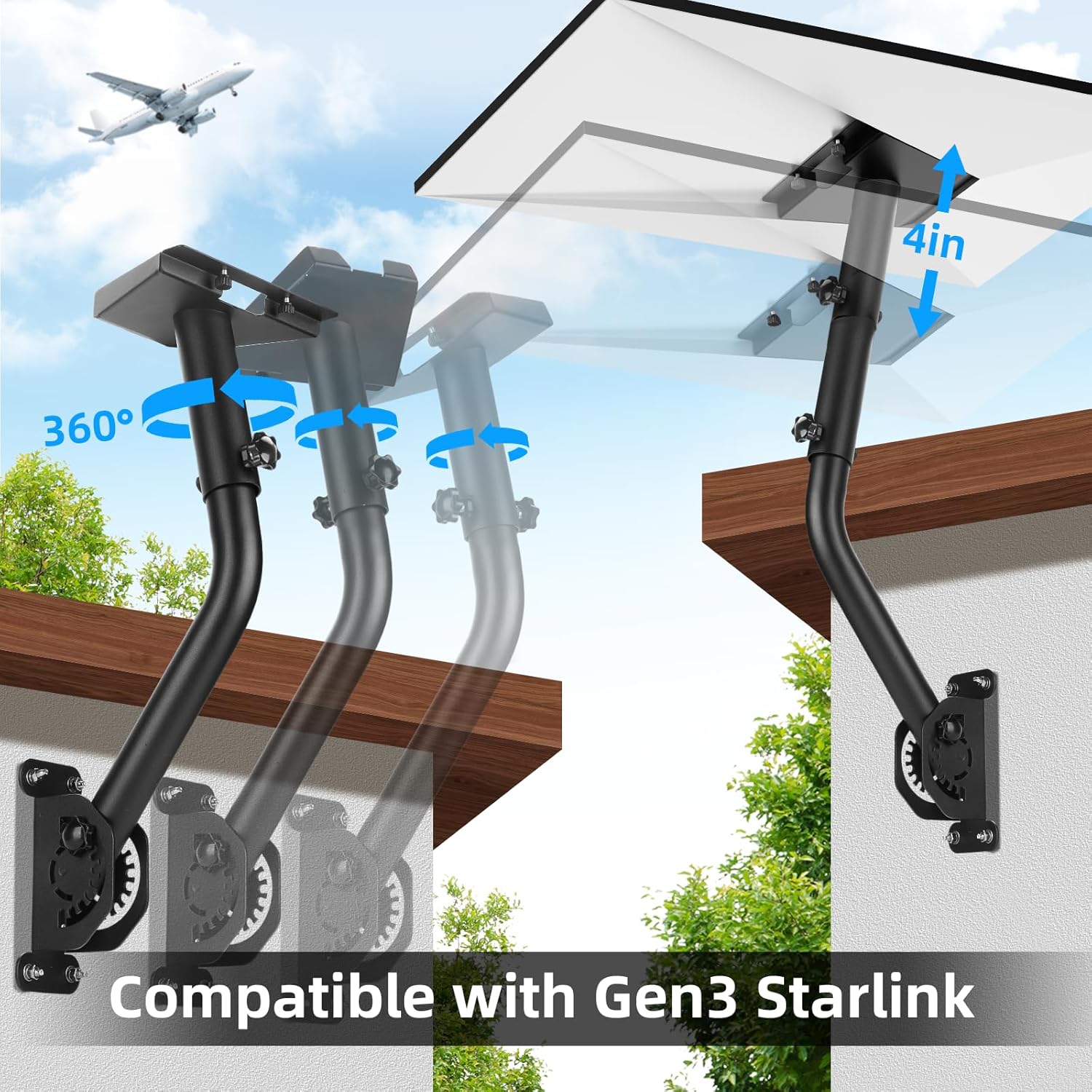 Supporto Starlink Gen 3 per Antenna Standard V3 - immagine 2