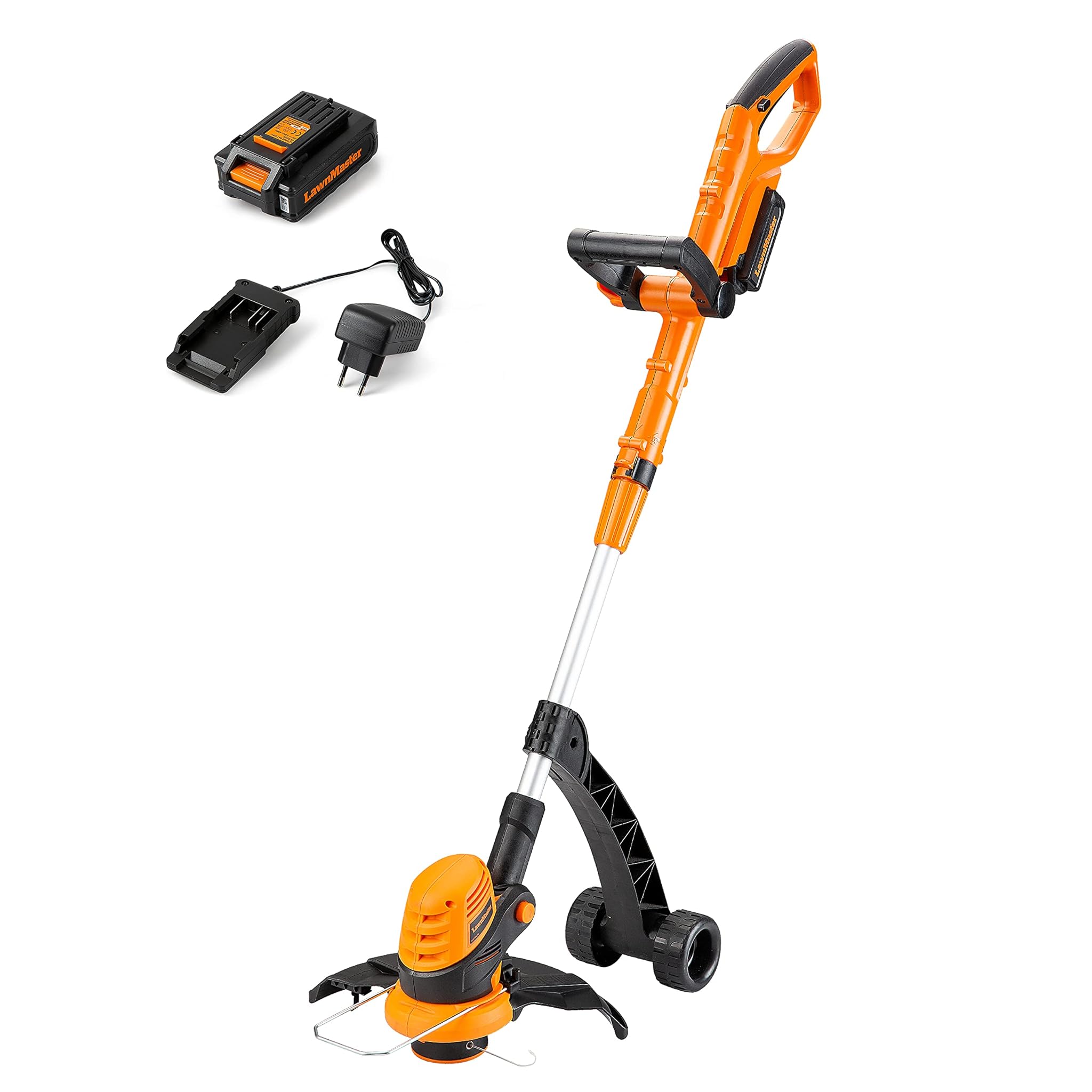 Lawnmaster Decespugliatore Tagliabordi a Batteria 24V 2,0Ah