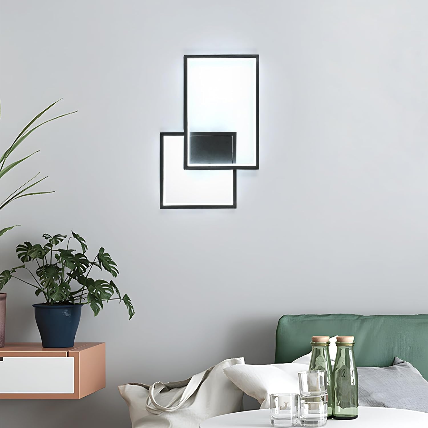 Mckalen Applique da Parete Interno LED 34W Nero 41CM - immagine 5