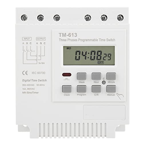 TM-163 - Relè Temporizzato Programmabile 380V 16A