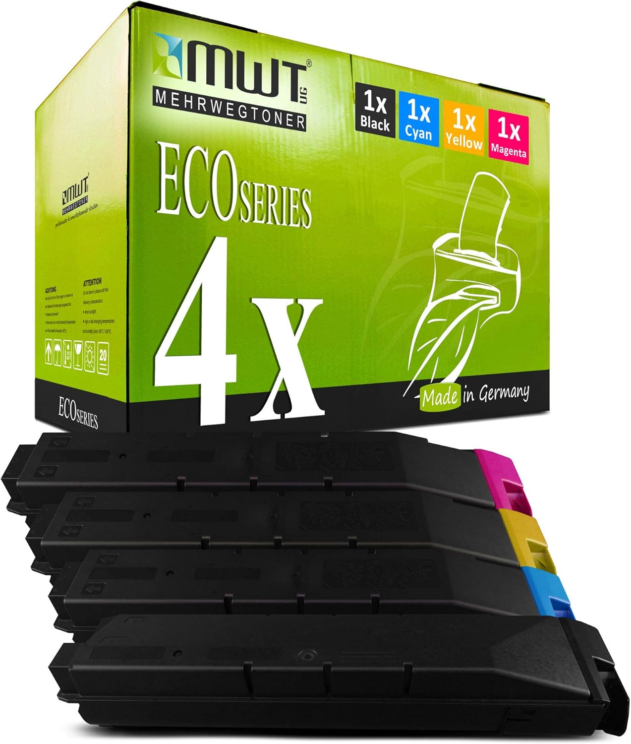 MWT Toner Compatibile per Kyocera TASKalfa (4x) - immagine 1