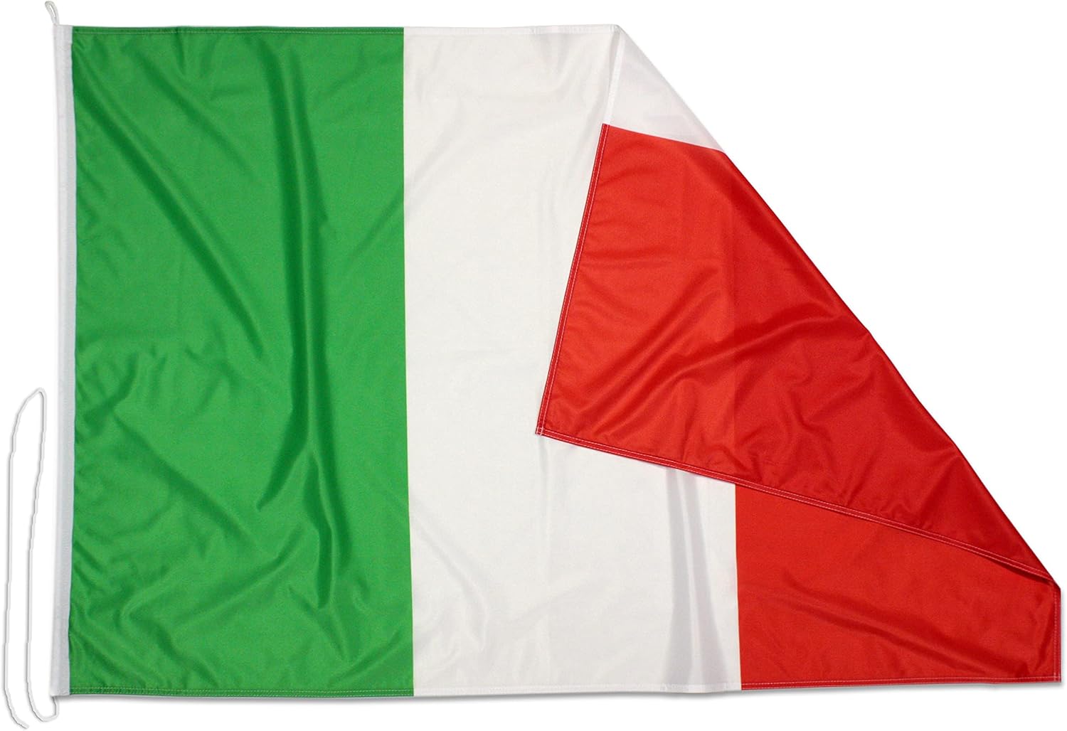 Bandiera Italia 225x150 cm in Tessuto Nautico Antivento - immagine 2