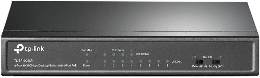 Tp-link TL-SF1008LP - Switch Desktop 8 Porte 10/100 Mbps - immagine 1