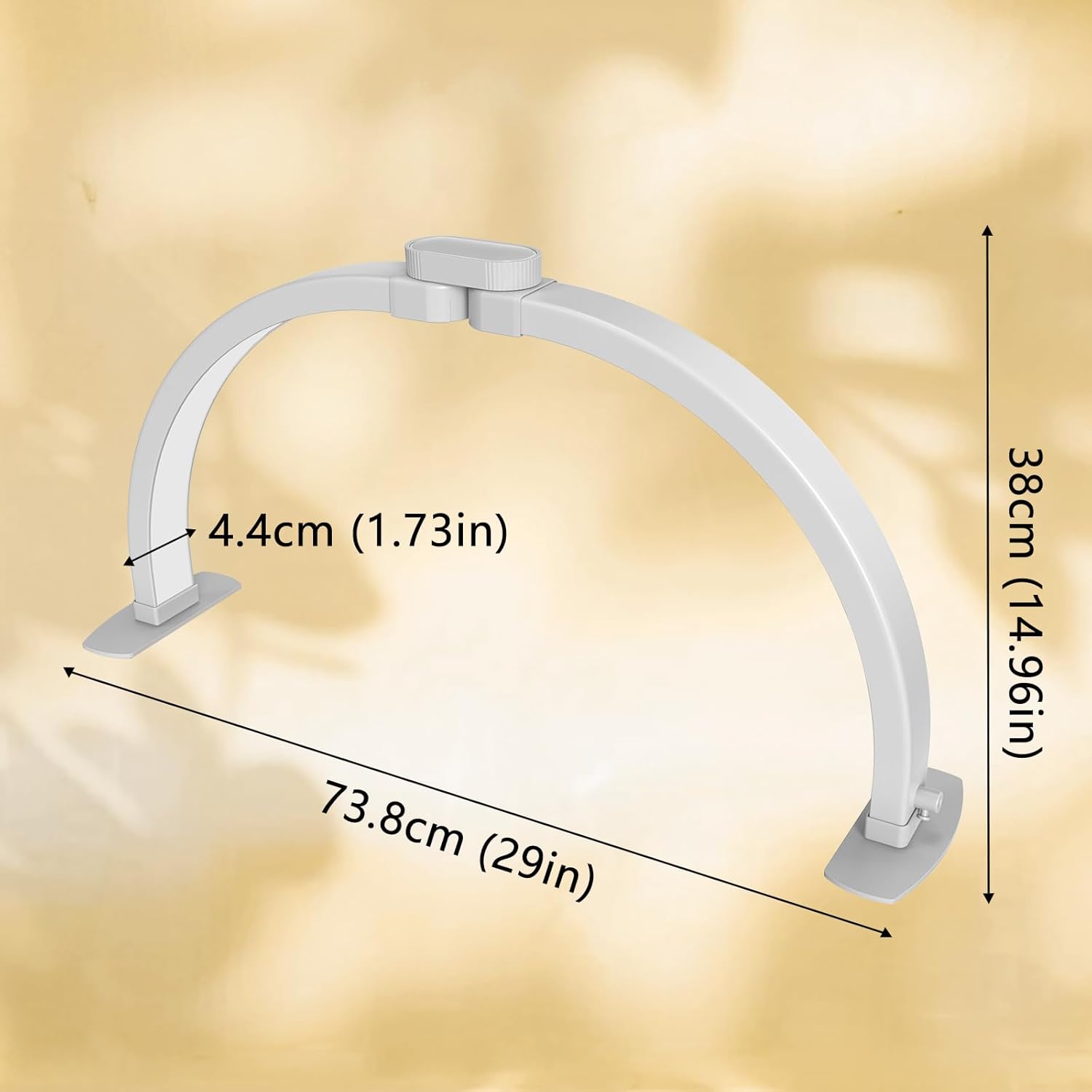 Smoctar Lampada a Mezzaluna Pieghevole per Nail Tech - immagine 3