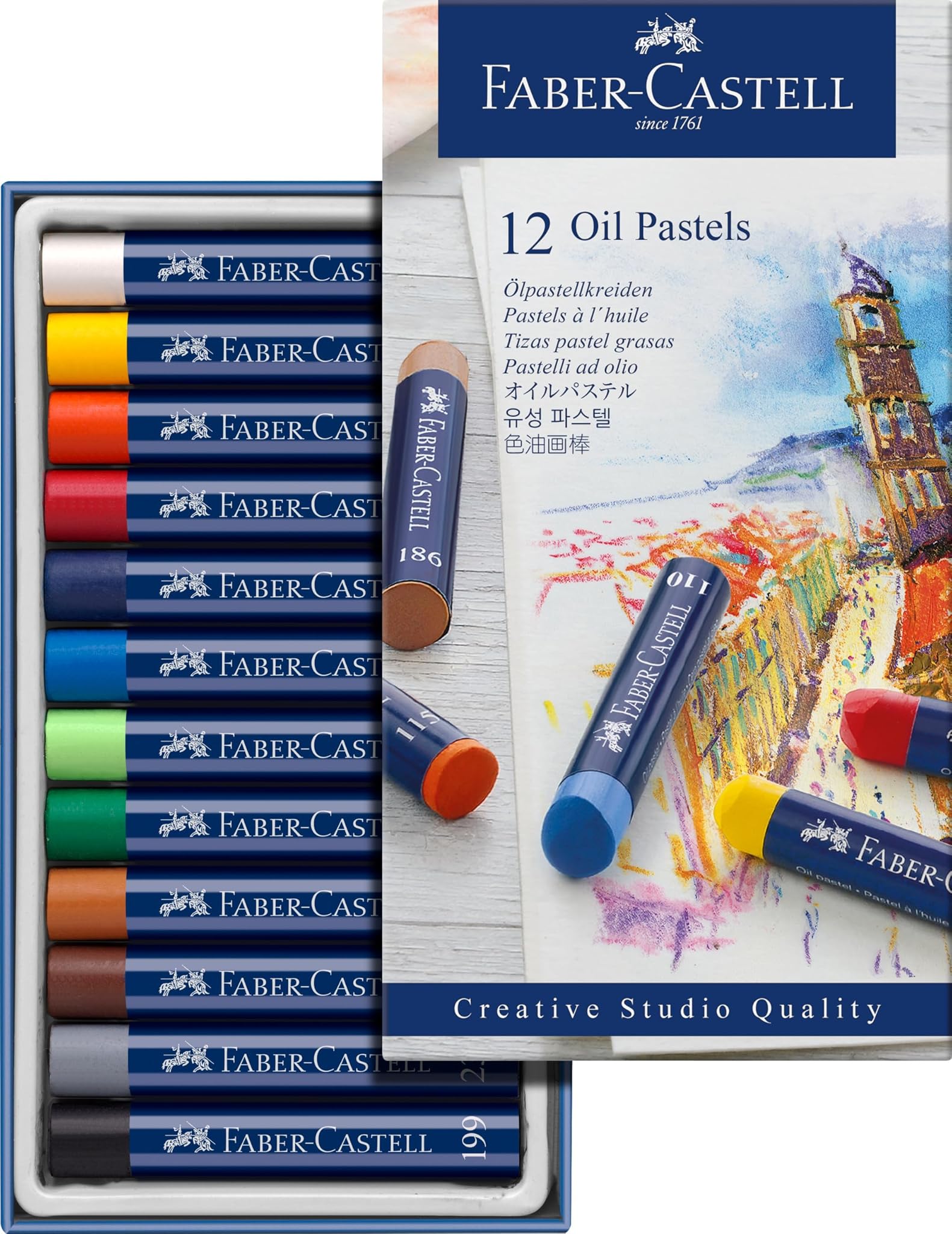 Faber-castell Pastelli a Olio Permanenti STUDIO QUALITY