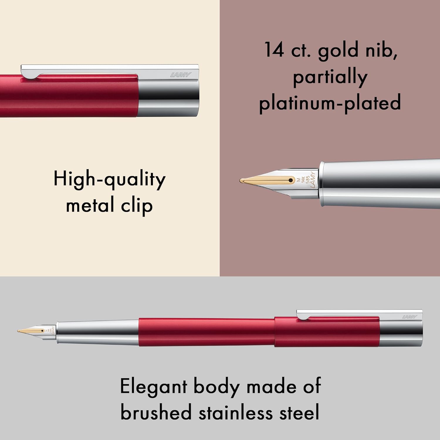 Lamy scala pianored - Penna stilografica, tratto M - immagine 2