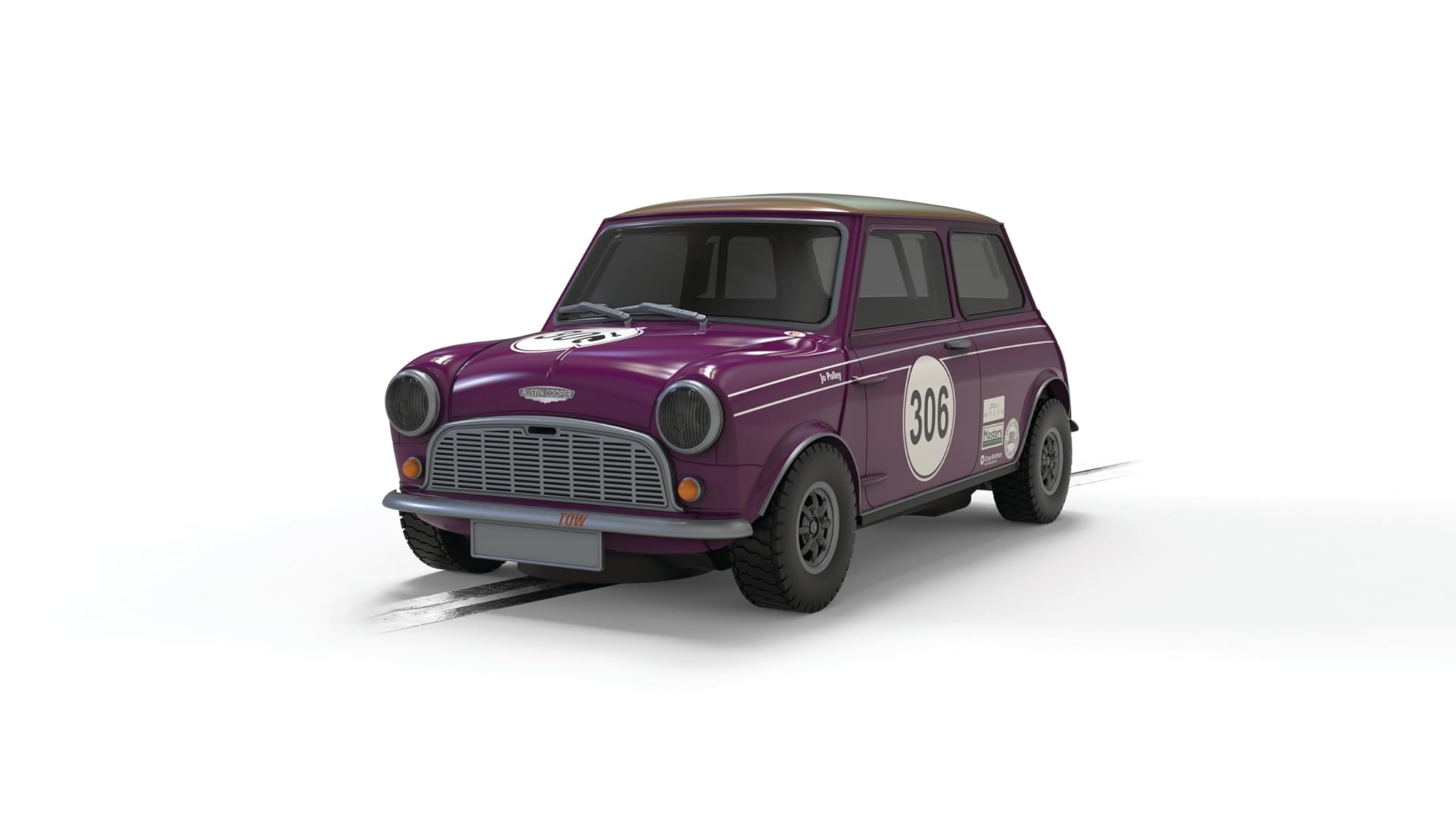 Scalextric C4545 Austin Mini Cooper S - Jo Polley Cars