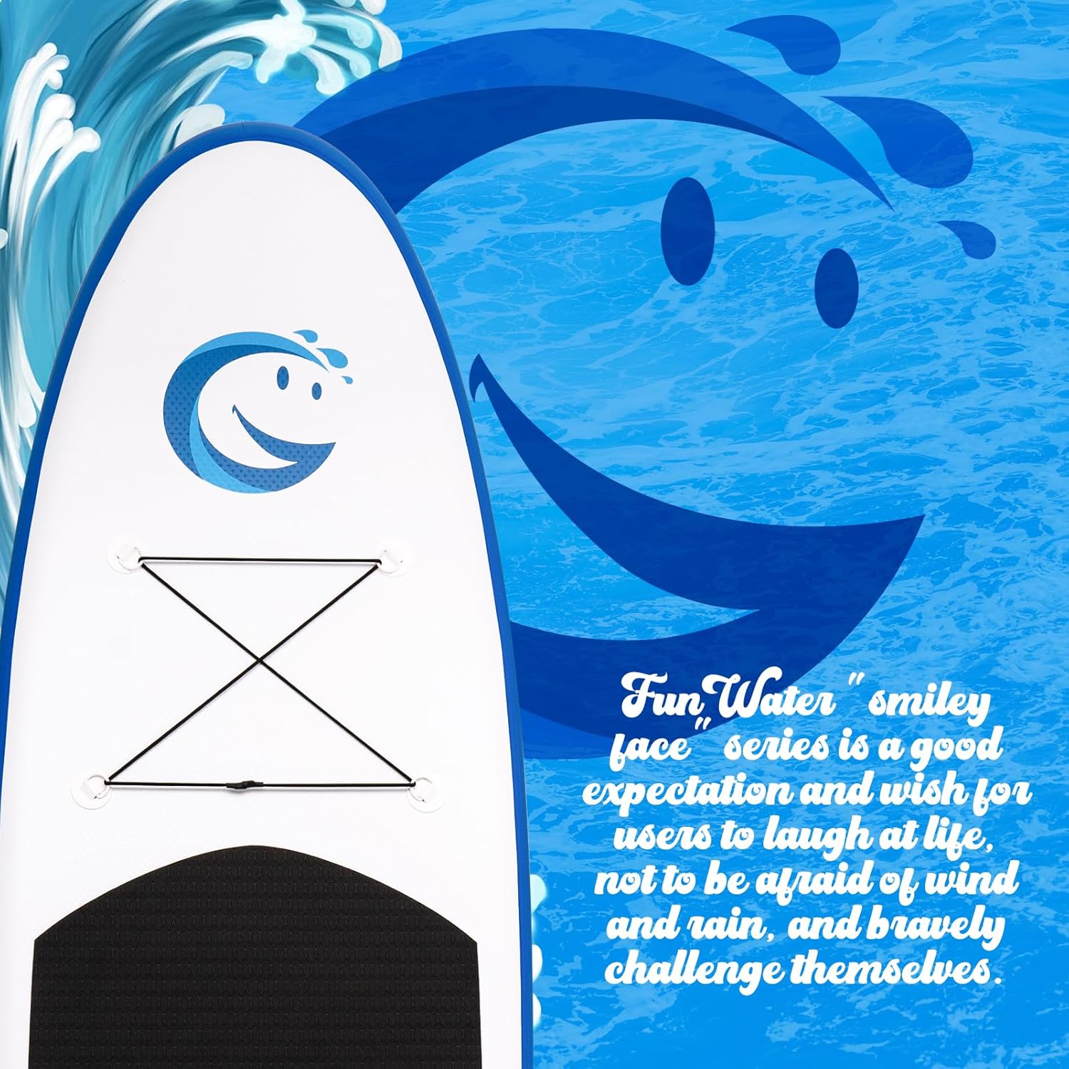 Funwater Tavola SUP Gonfiabile per Adulti e Ragazzi - immagine 2