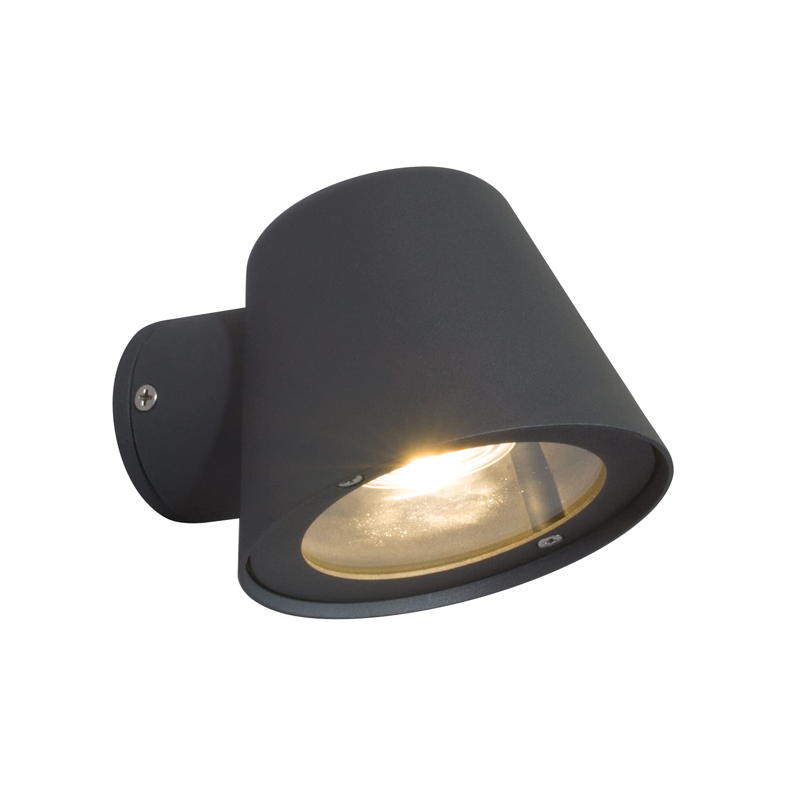 Dawalight Lampada da Parete GU10 5W LED, Grigio Scuro