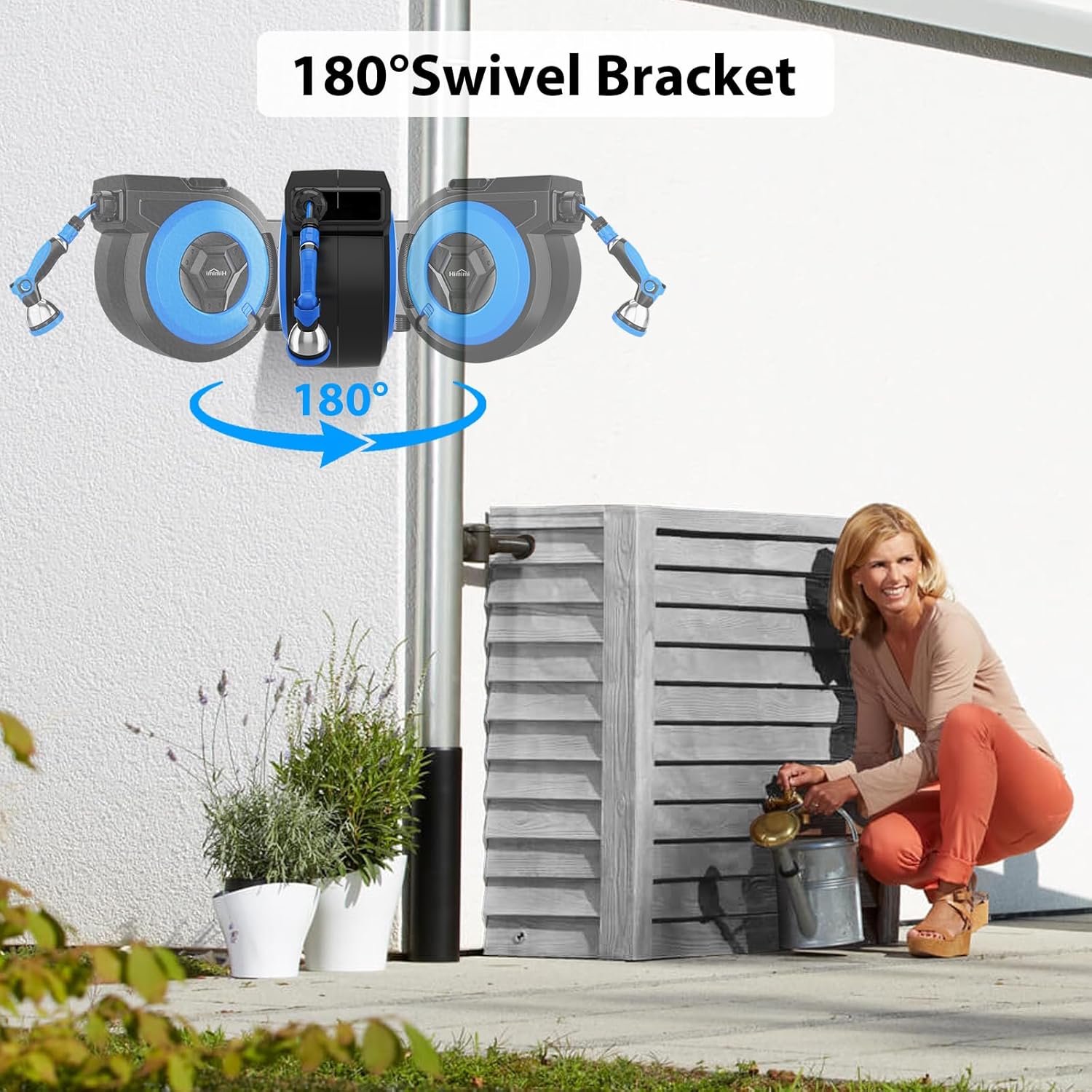 Himimi Avvolgitubo da Giardino 20m + 3m - immagine 2