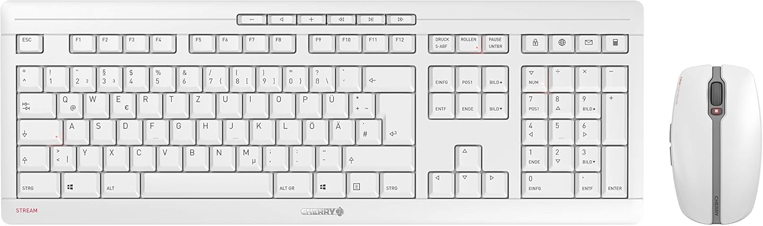 Cherry STREAM DESKTOP - Set Tastiera e Mouse Wireless - immagine 1