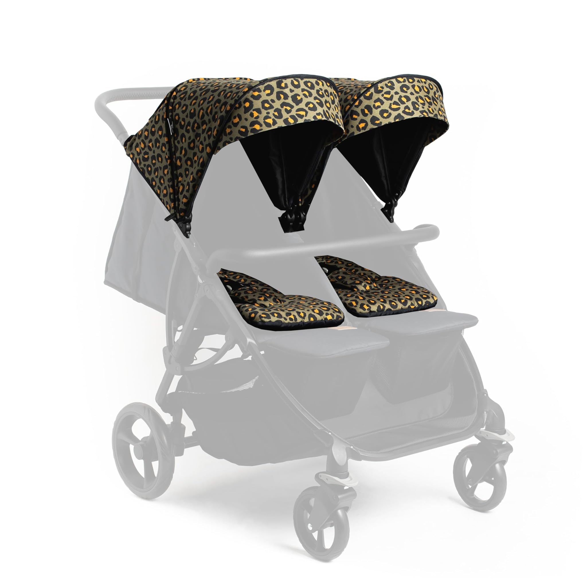 Roma Gemini - Confezione da 2 colori, colore: cachi leopardato