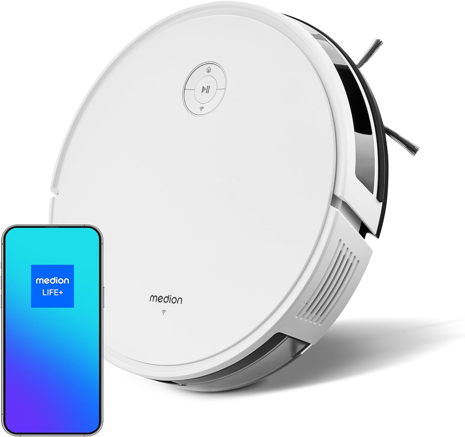 Medion Aspirapolvere Robot S35 con Navigazione Intelligente