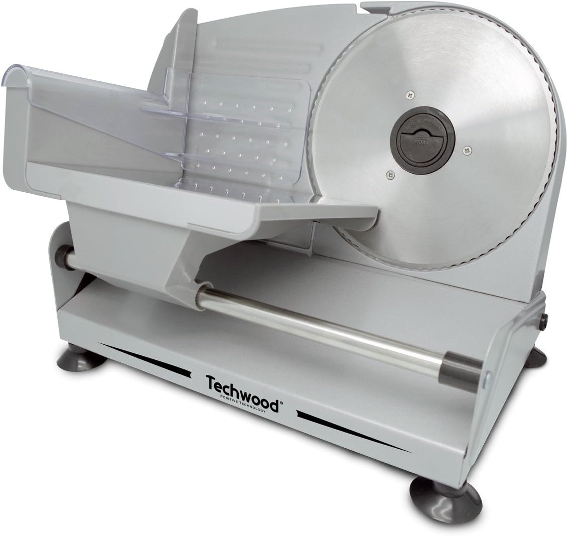 Techwood TTR-890 Affettatrice Elettrico, Plastica, Multicolore
