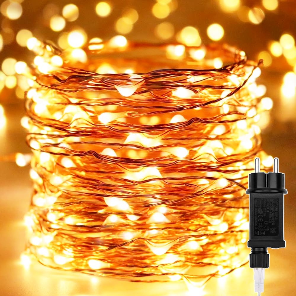 Luci Albero di Natale 30M 300 LED - Filo di Rame