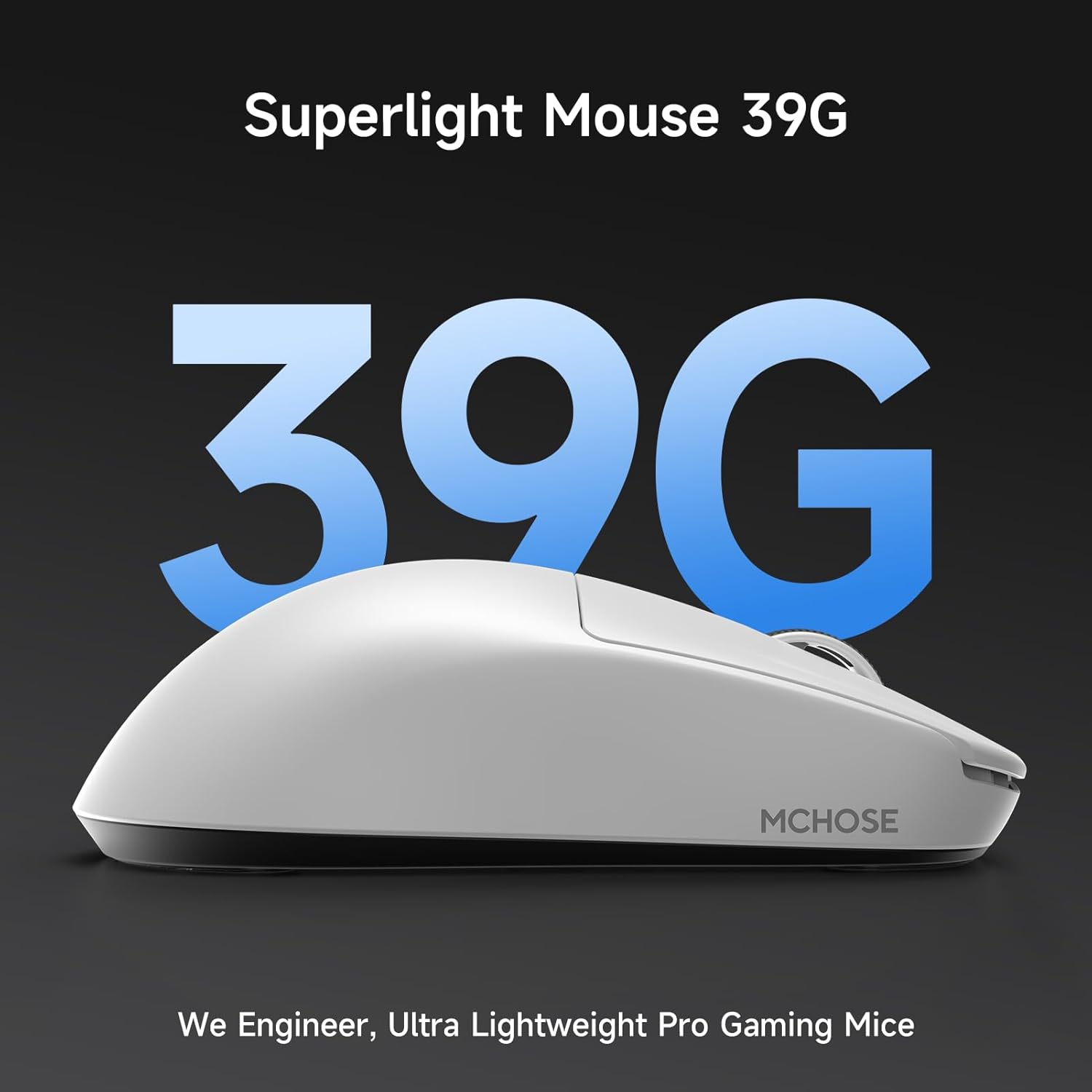 MCHOSE L7 Mouse Wireless Superlight 39 g - immagine 2