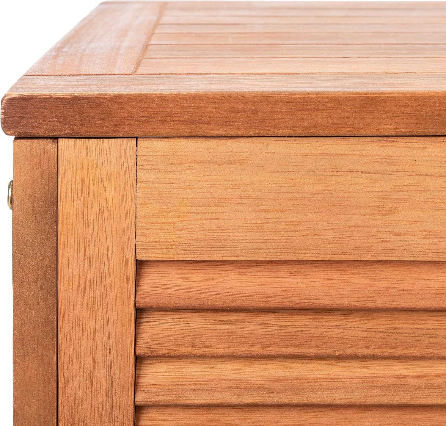 Safavieh Outdoor Storage Bench, Natural, One Size - immagine 5