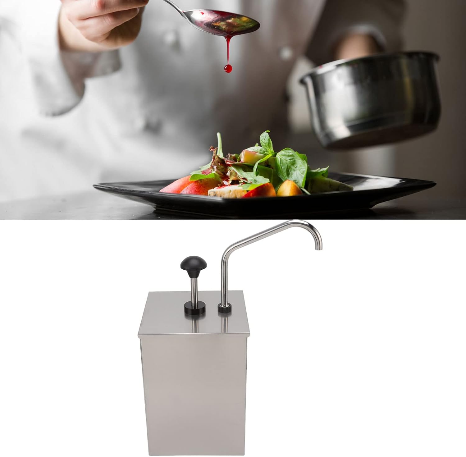 Dispenser per Condimenti con Pompa 4 Litri - immagine 7