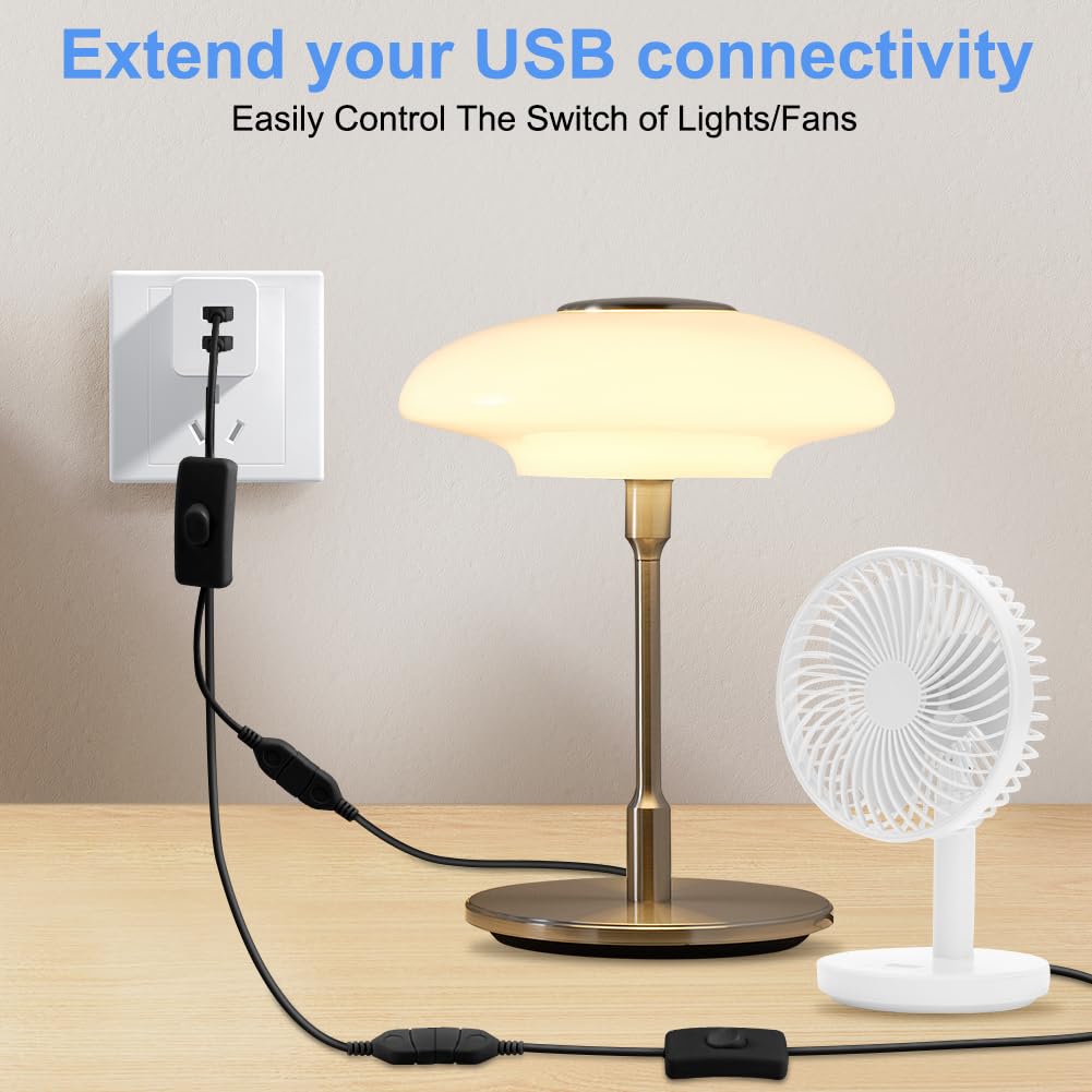 Axfee Cavo USB con Interruttore On/Off - immagine 3