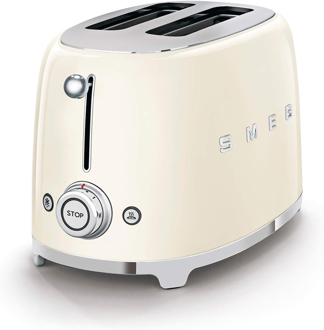 Smeg Tostapane 2x2 TSF01CREU Crema 950W - immagine 1