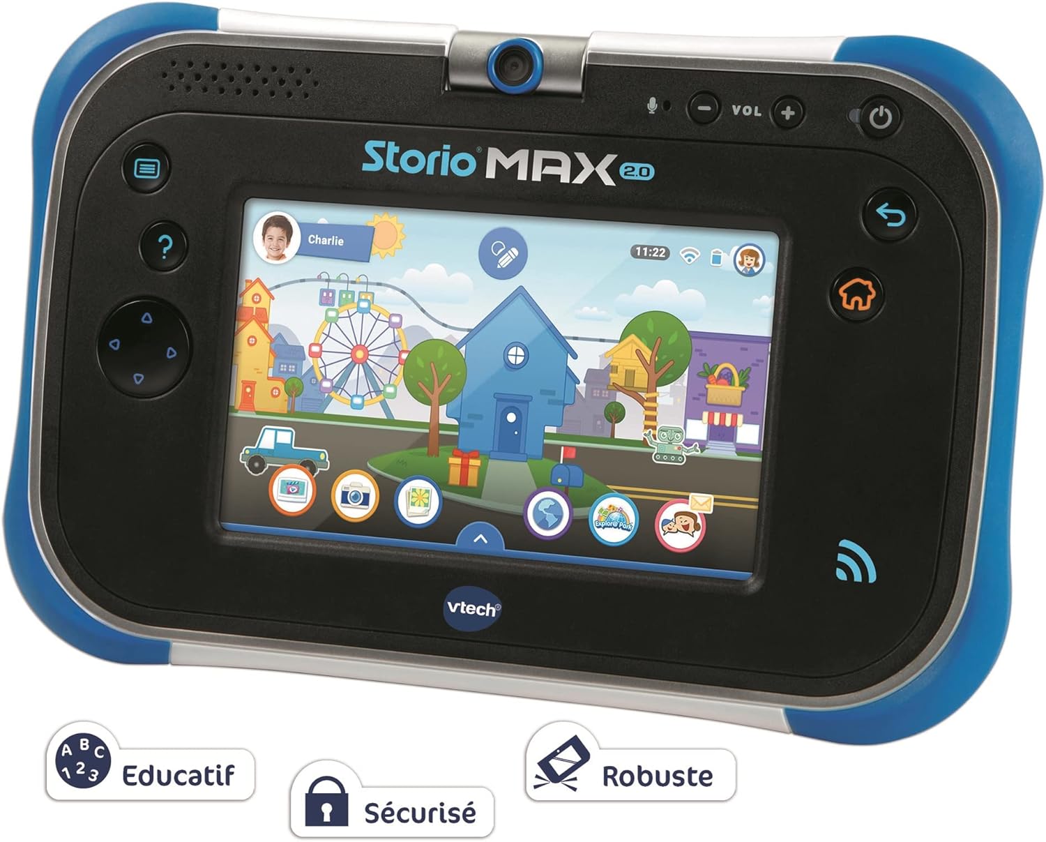 Vtech – 108805 – Tablet Storio Max 2.0 – 5 Pollici – Blu - immagine 4