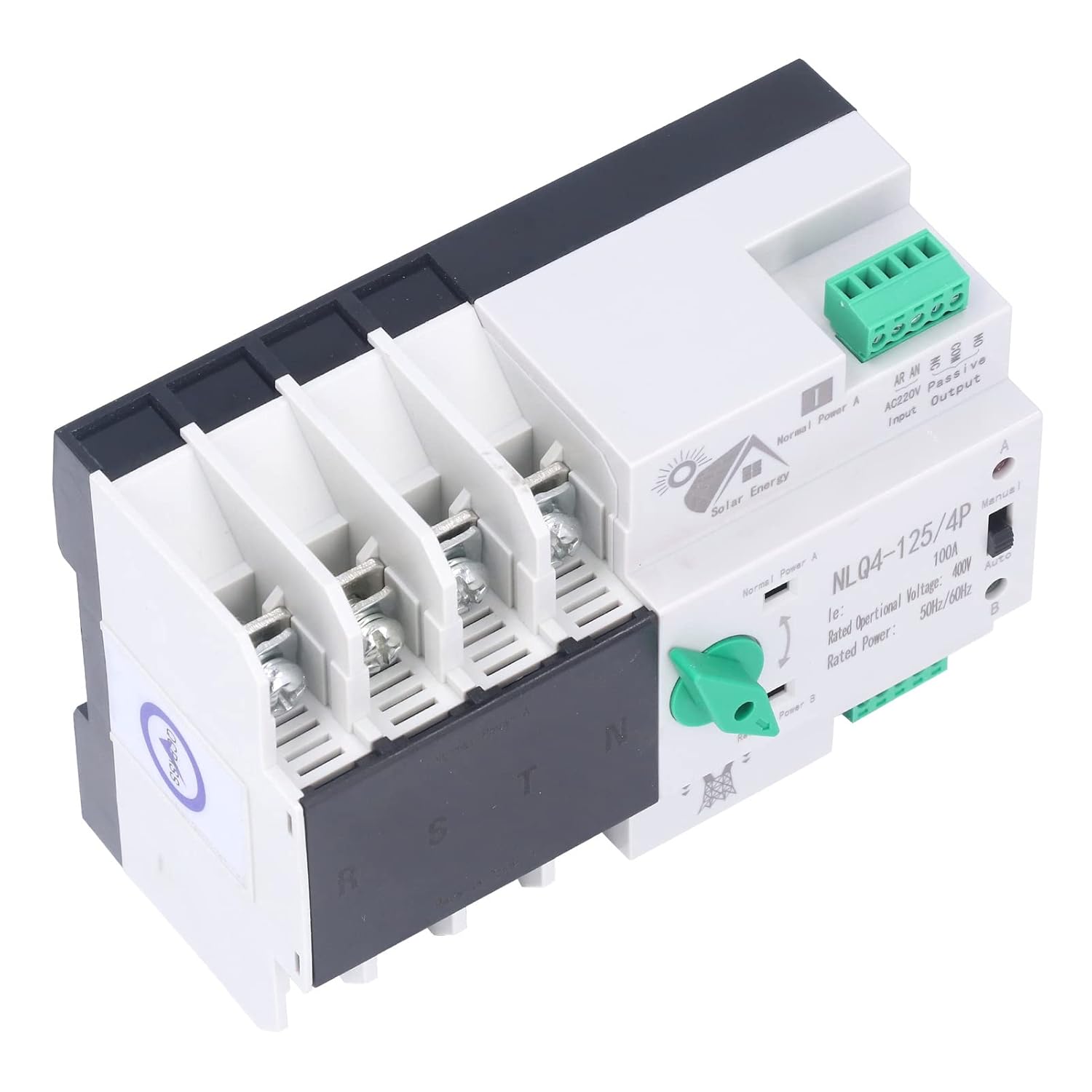 Interruttore Automatico a Doppia Alimentazione NLQ4‑125/4P 100A - immagine 7