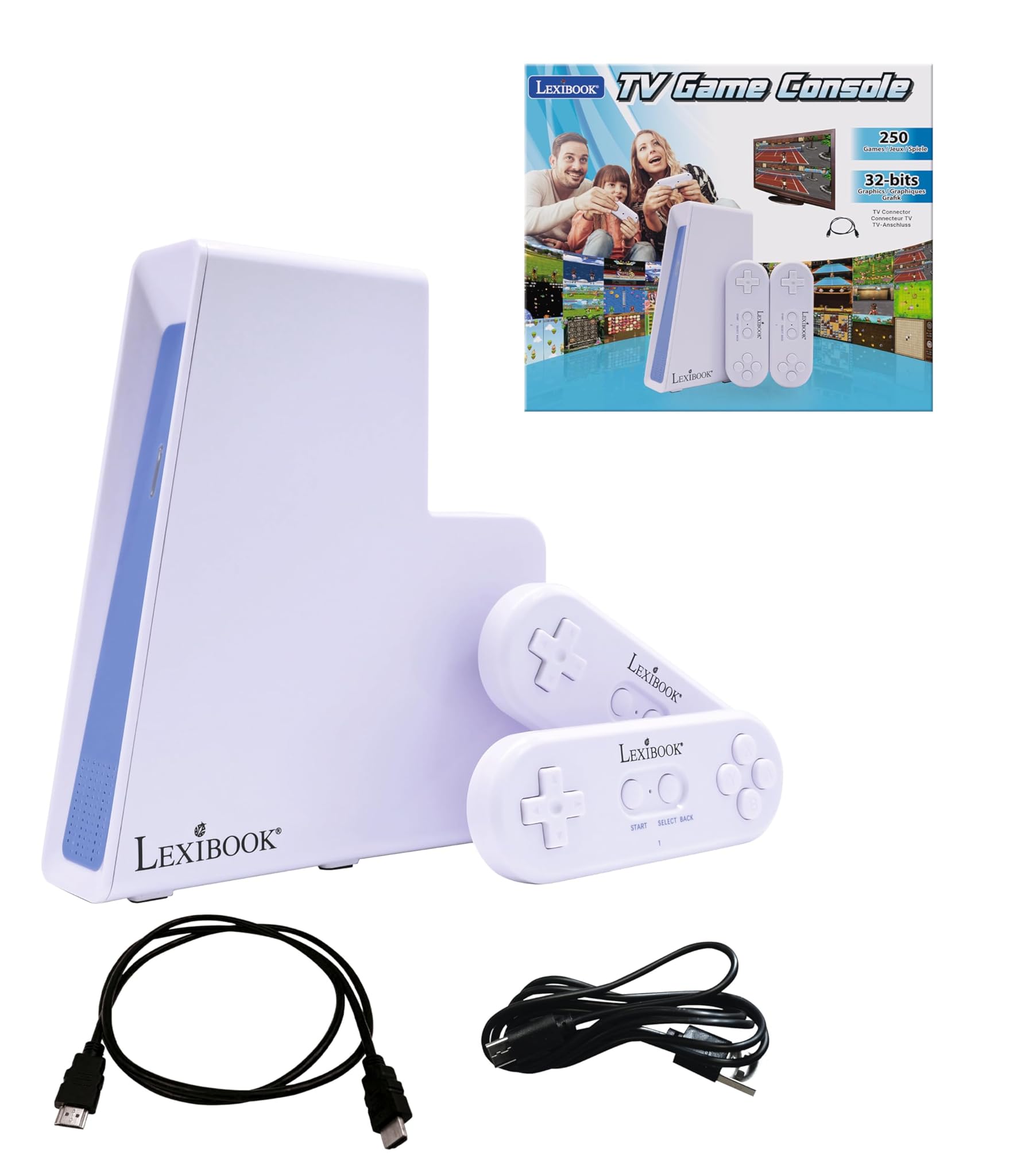 Lexibook Console TV con 2 Controller Wireless