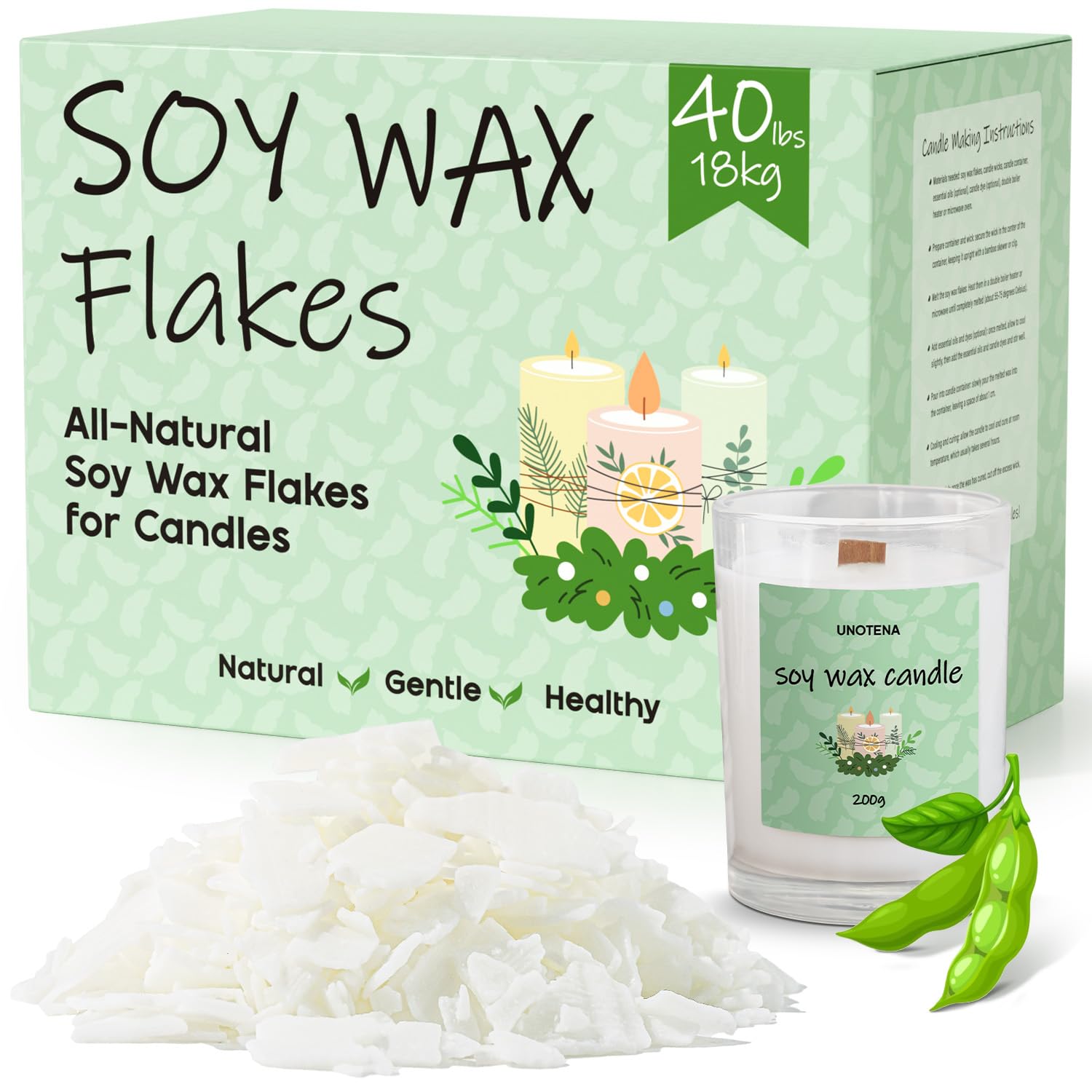 Cera di Soia per Candele 18KG