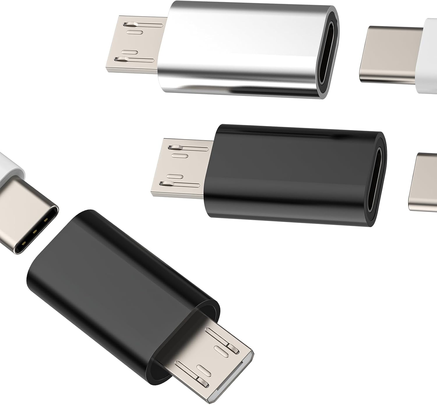 Adattatore USB C Micro USB (3 Pezzi) - immagine 1