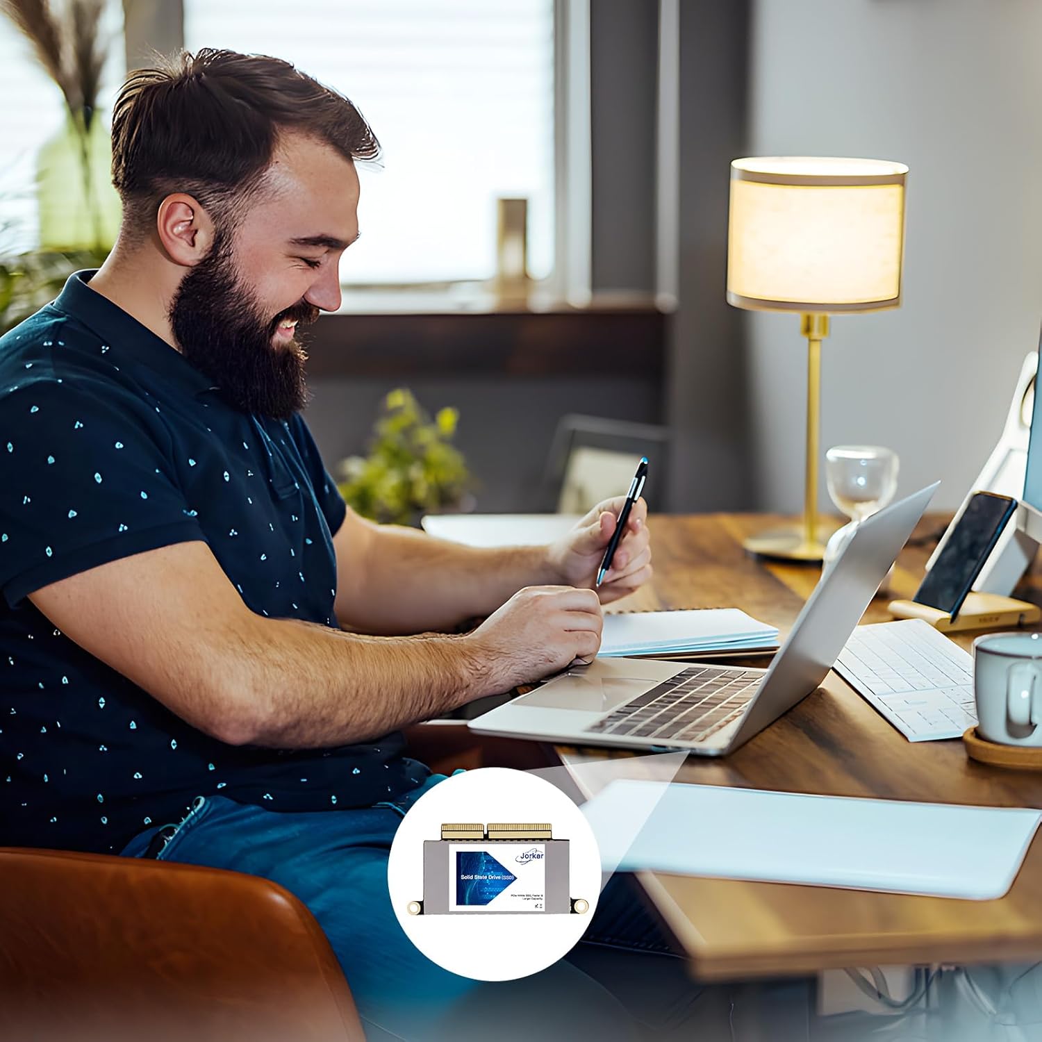 Jorkar SSD NVMe PCIe Gen3x4 per MacBook Pro A1708 1TB - immagine 8