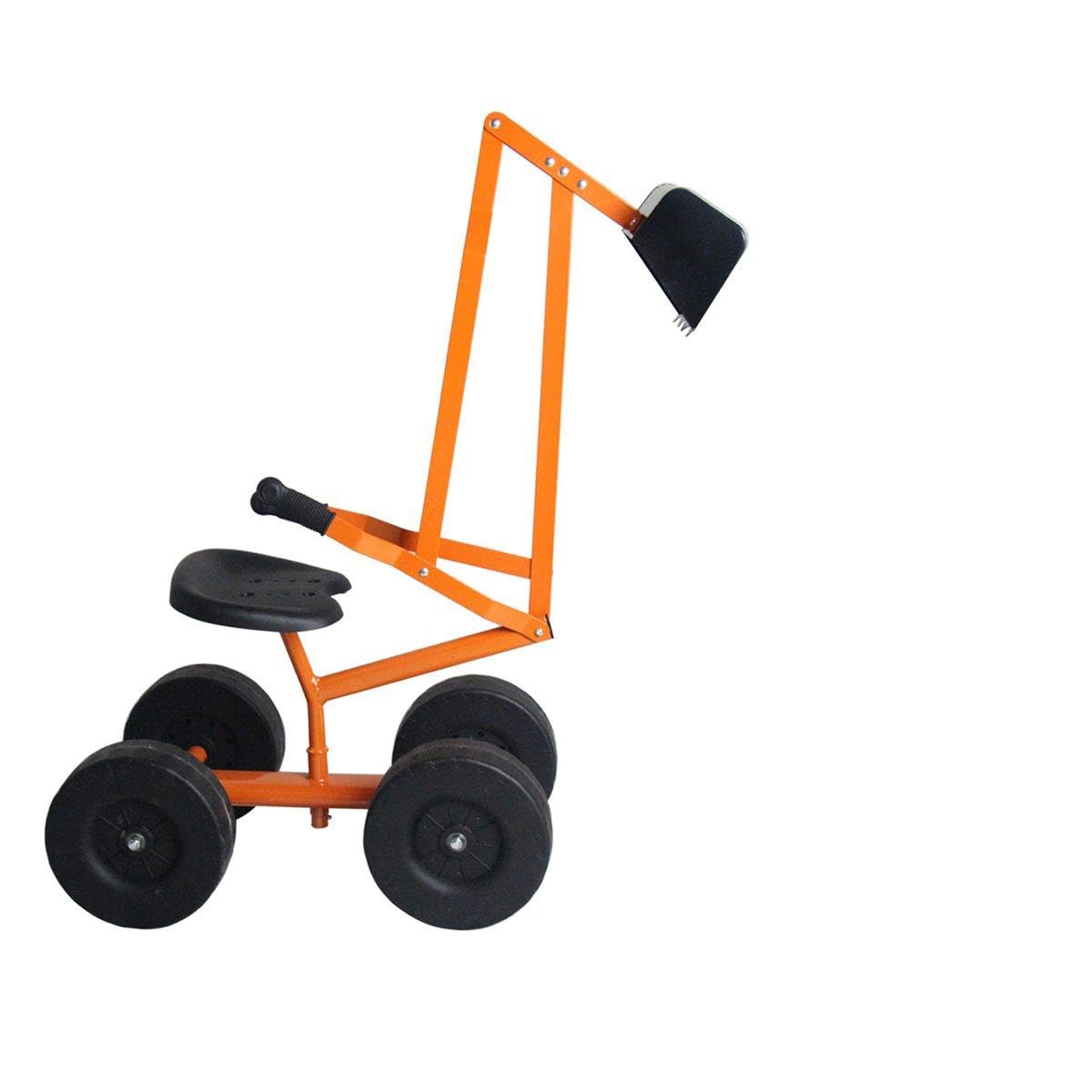 Fantask Escavatore a 360° per Bambini 50kg, Arancione