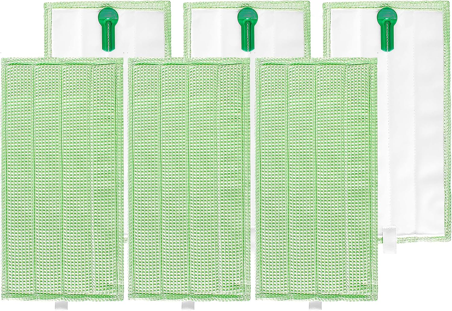 Panni Pulilava per Folletto SP600 SP600S 6pcs, Verde - immagine 1