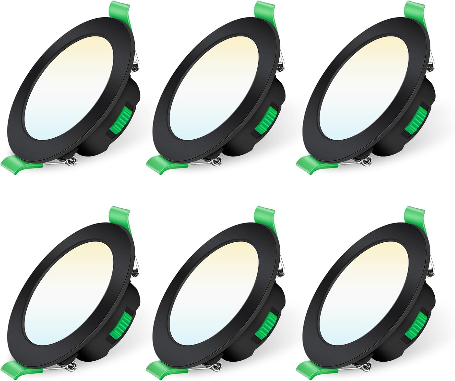 Alusso Faretti LED Incasso Dimmerabili 7W IP44 - Set 6 - immagine 1