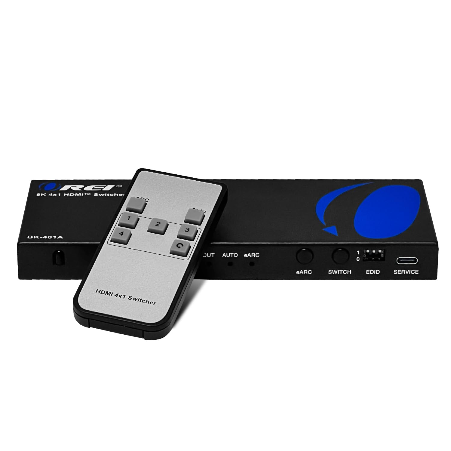 Orei BK-401A - HDMI 2.1 Switch 4x1 8K eARC