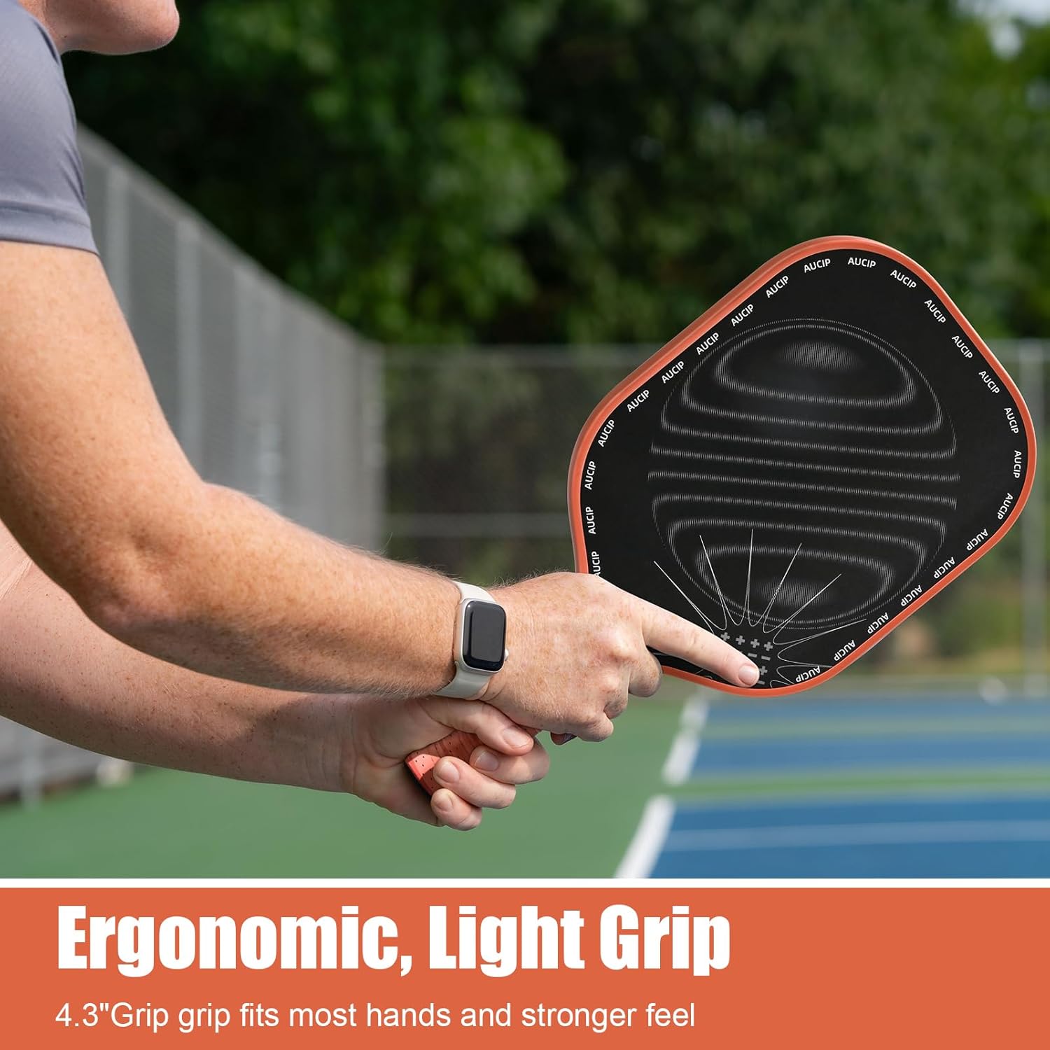 Aucip Set Racchette Pickleball in Fibra di Vetro - immagine 2