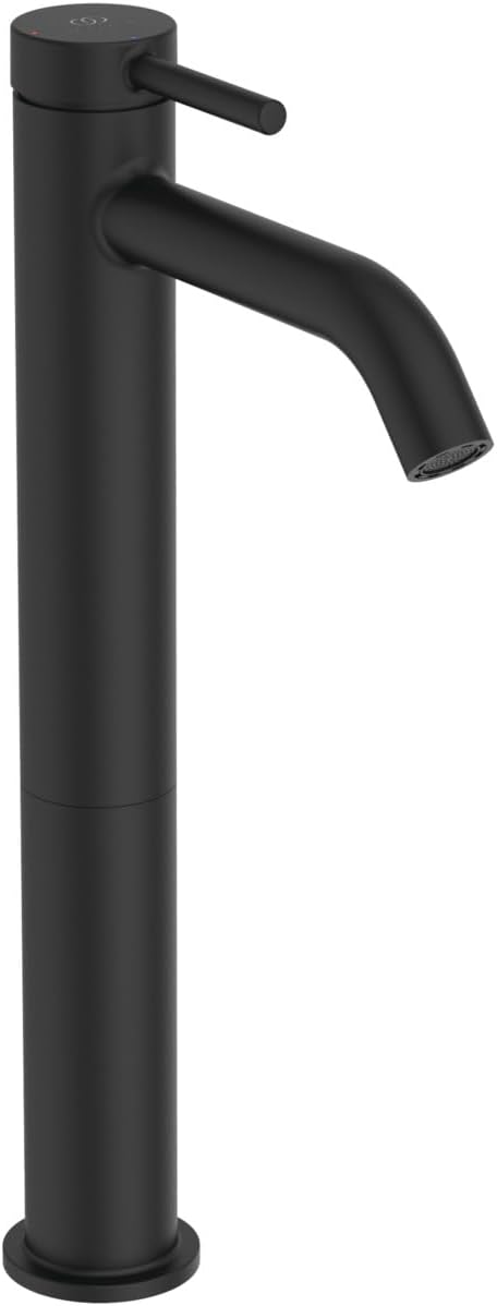 Ideal Standard Ceraline - Miscelatore Monocomando Alto, Nero Seta