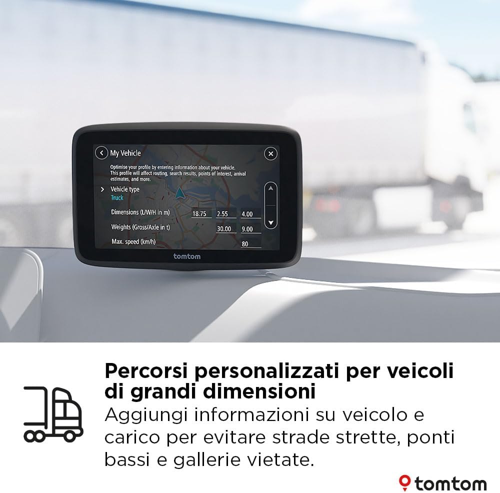 Tomtom GO Professional - Navigatore per Camion e Bus 5" - immagine 3