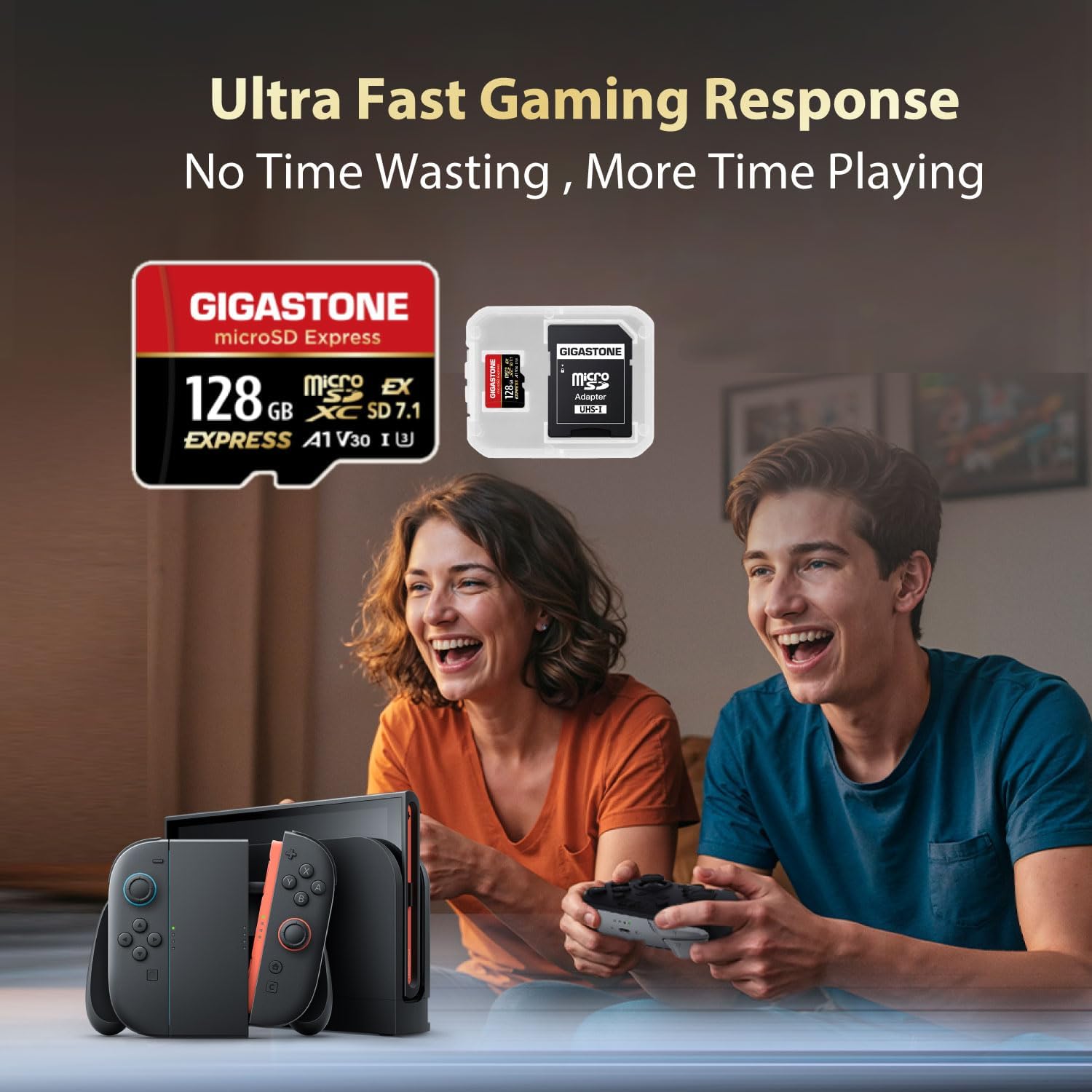 Gigastone microSDXC Express 128 GB (Set da 5) - immagine 3