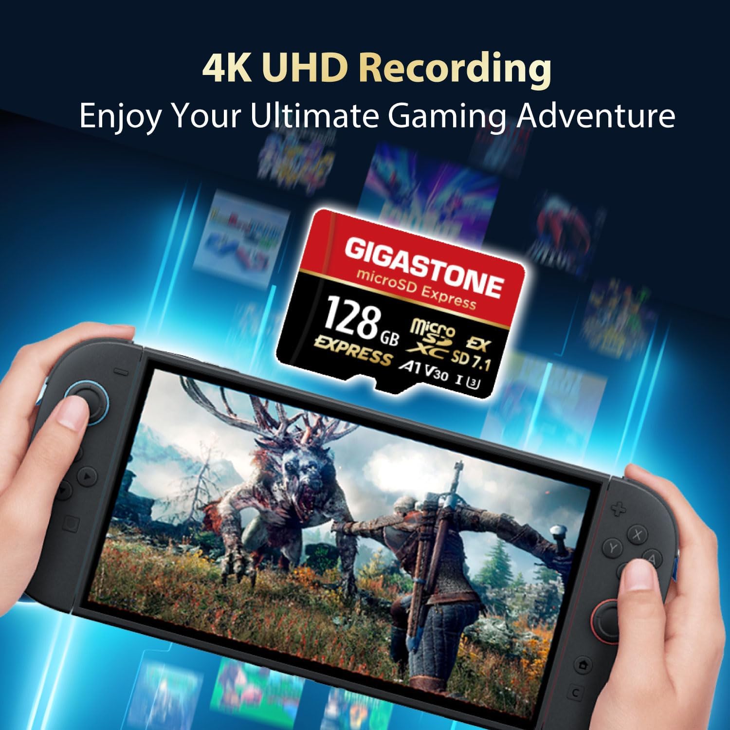 Gigastone microSDXC Express 128 GB (Set da 5) - immagine 4