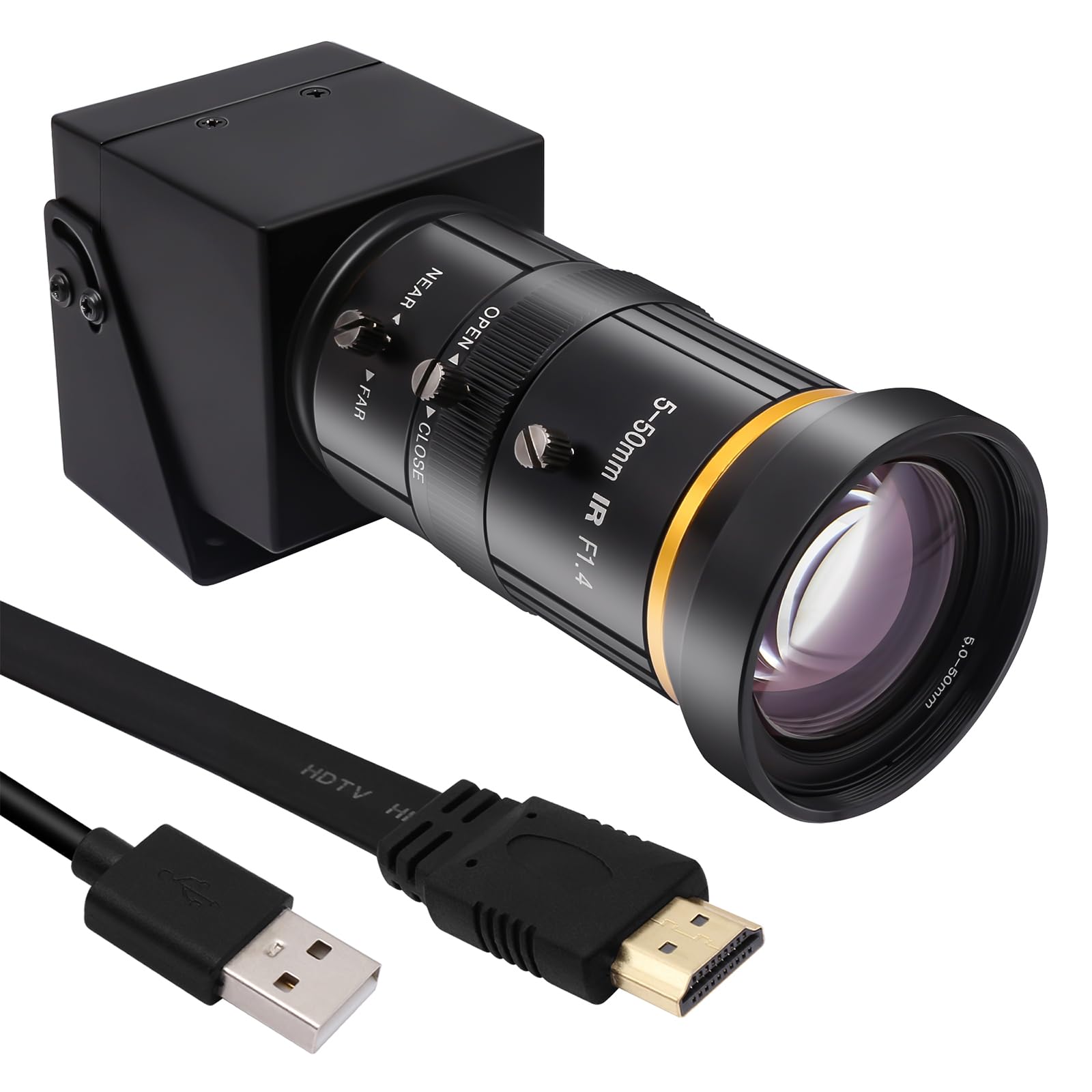 Svpro Telecamera HDMI 4K USB HD Streaming con Zoom 10X