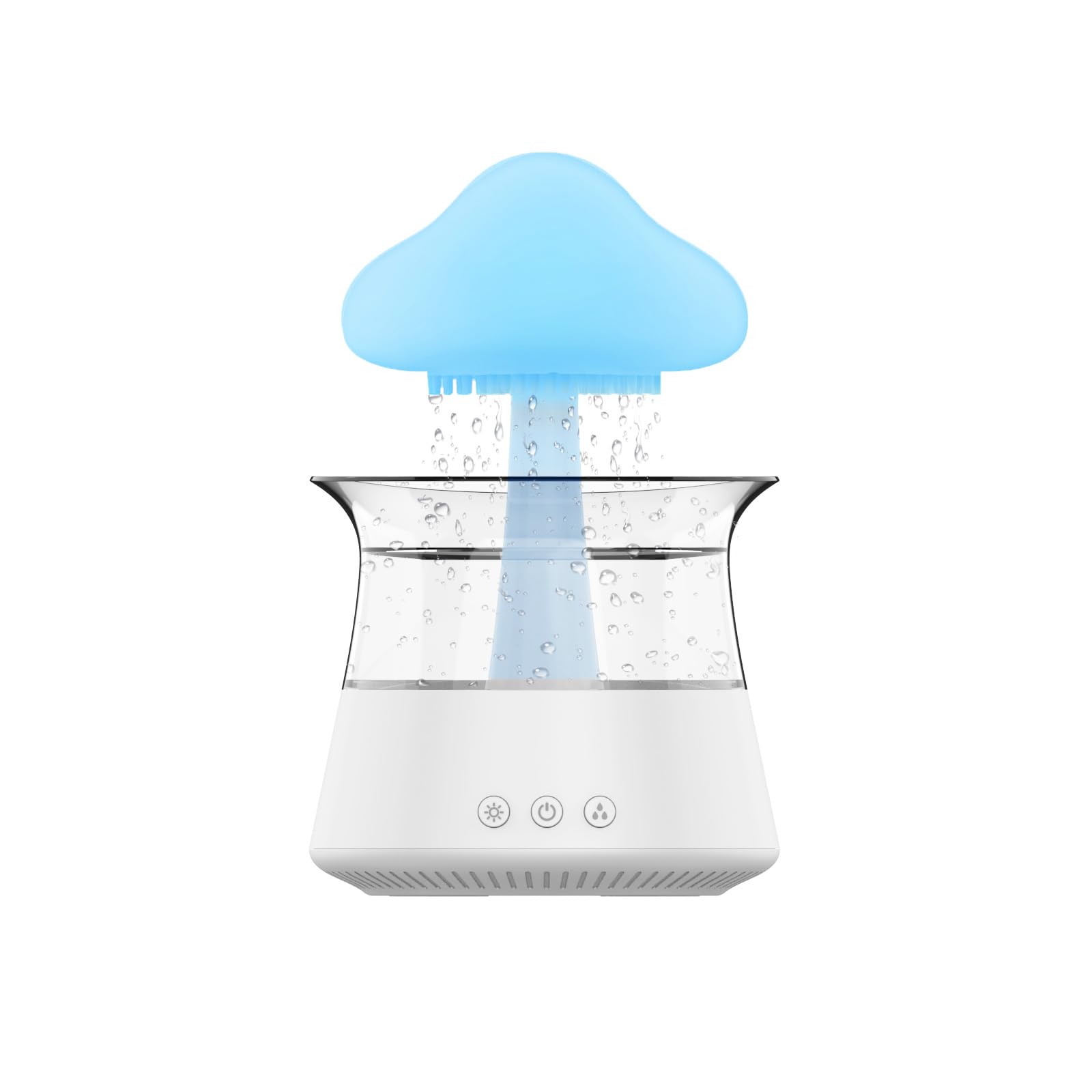 Umelee Umidificatore a Nuvola di Pioggia 300ml, Bianco