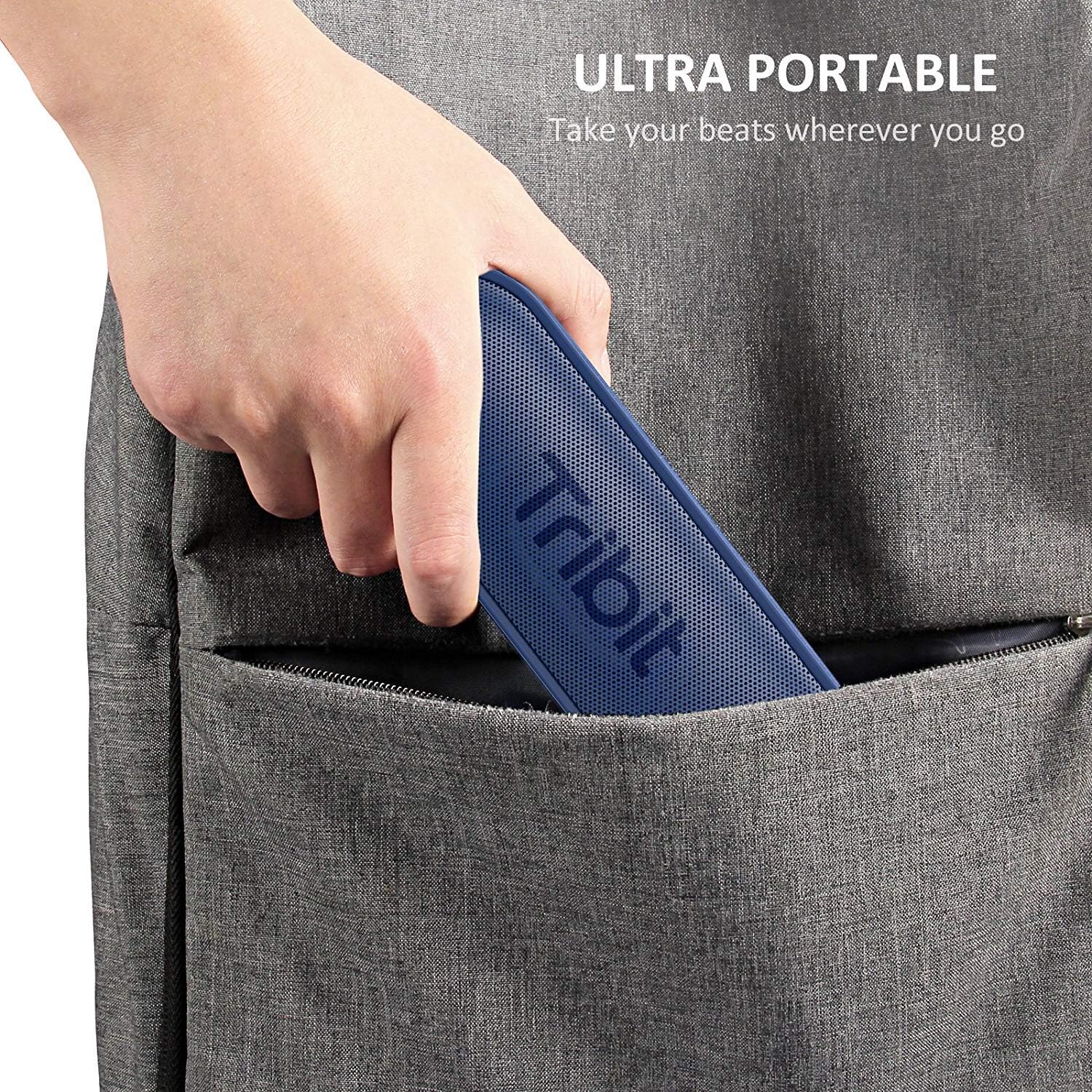 Tribit Cassa Bluetooth Portatile IPX7 con Basso+ - immagine 7