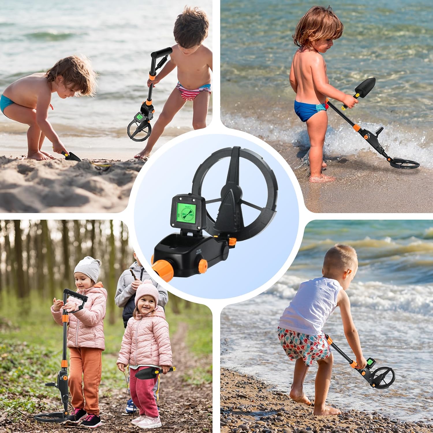 Metal Detector Bambini Portatile con Display LCD - immagine 6