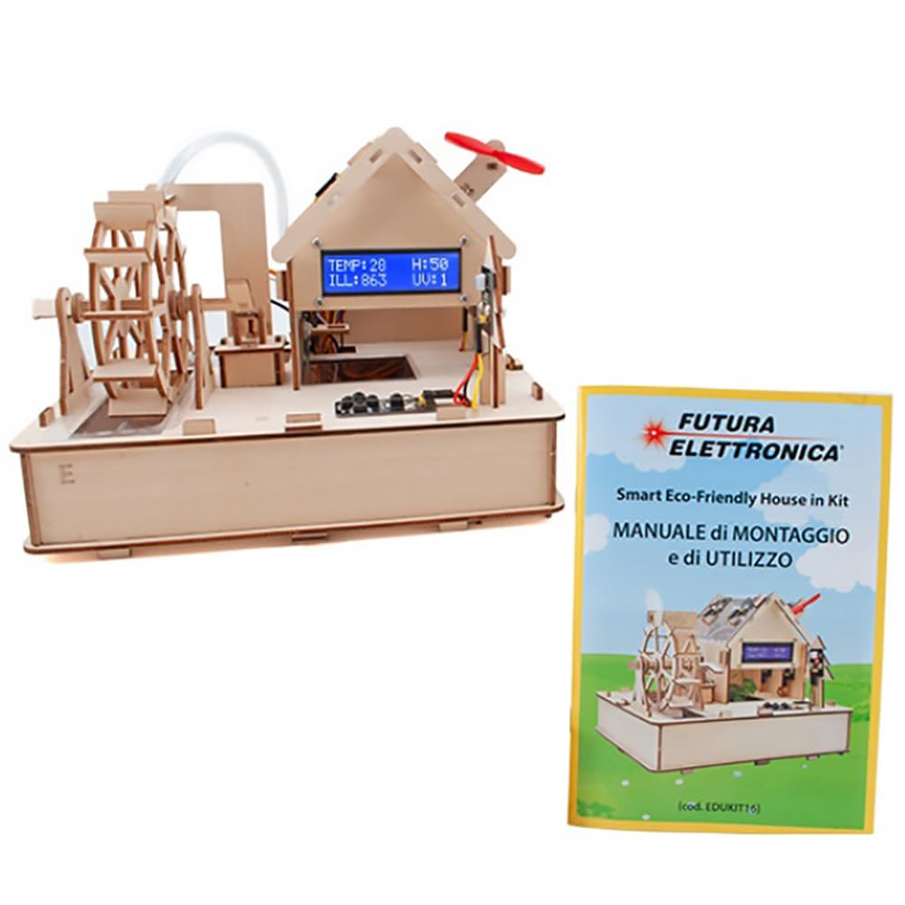 Kit Educativo Futura Elettronica STEM - Smart Eco House