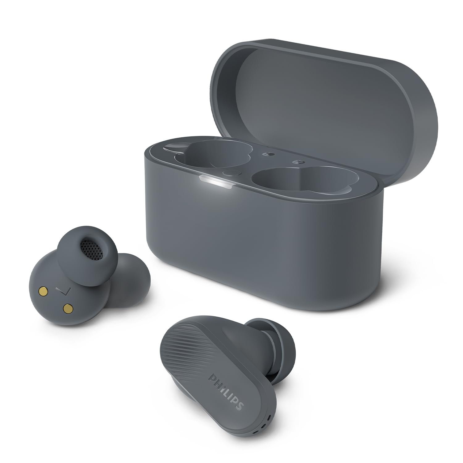Philips TAT3509GY Cuffie Bluetooth True Wireless, Grigio