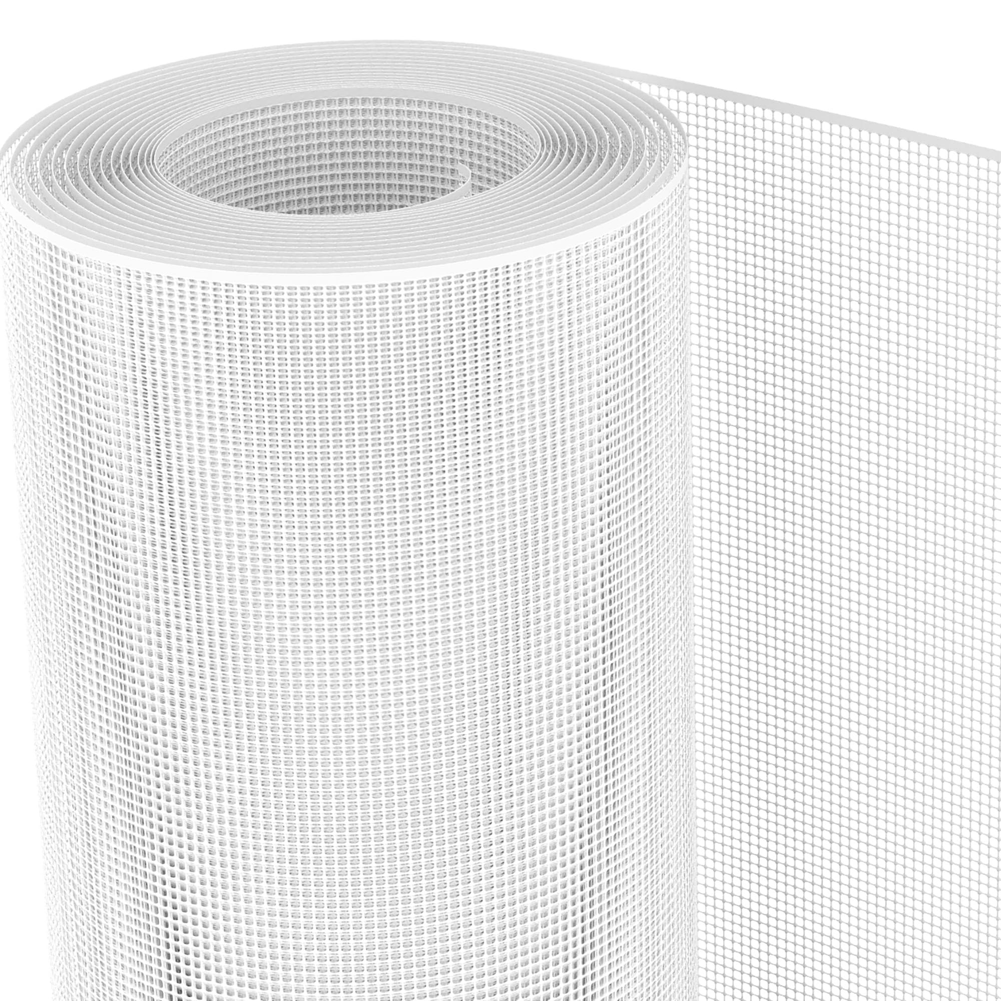 Tenax Quadra 05 Rete Protettiva in Plastica 1x50m, Bianco