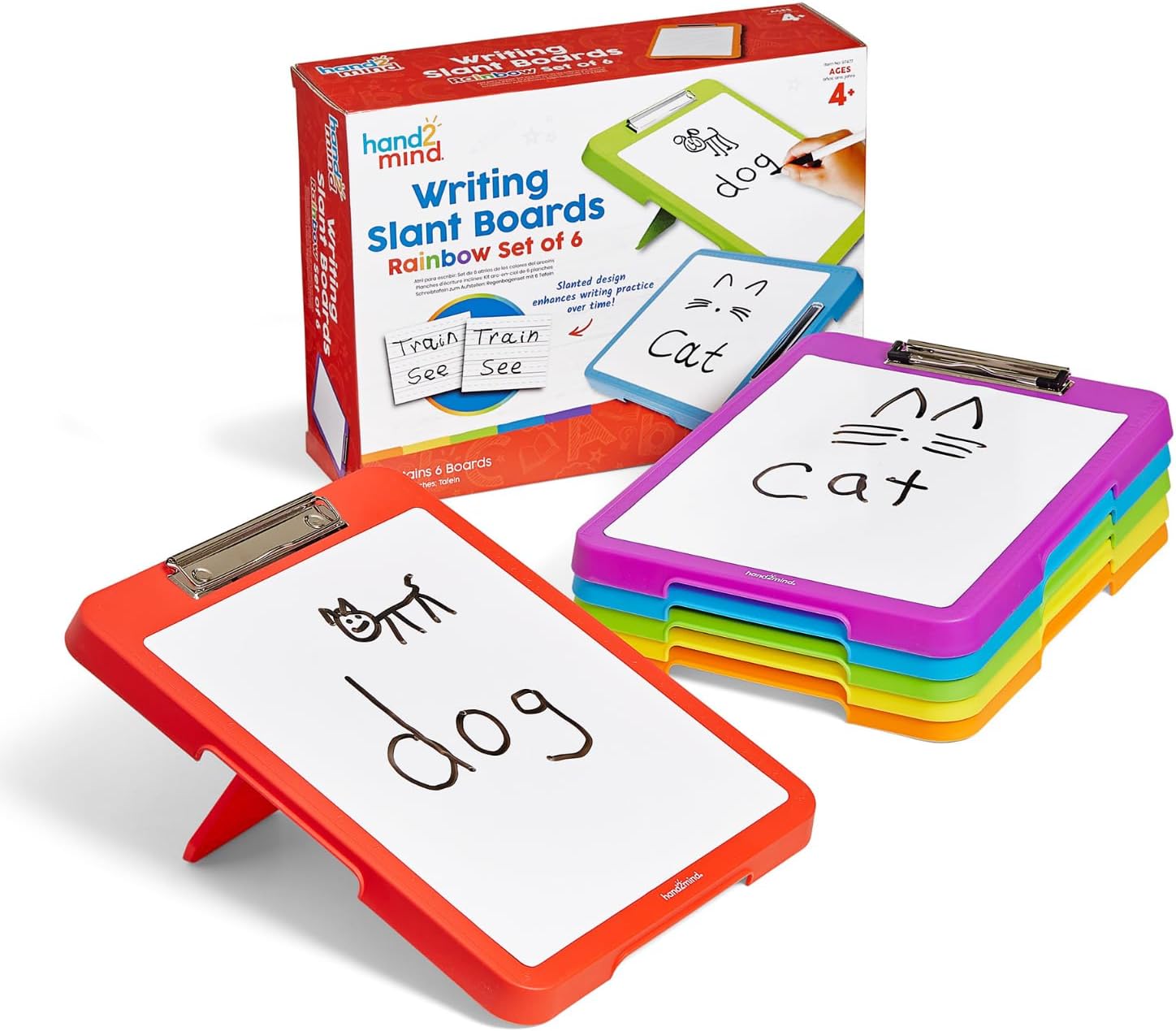 Learning Resources Lavagne Inclinate Arcobaleno Set 6 - immagine 1